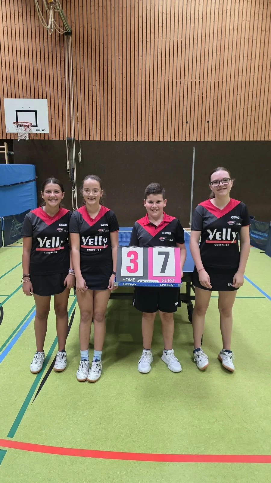 TTV Zell J15 I - VfL Kirchheim J15 II &nbsp; &nbsp; &nbsp; 7:3