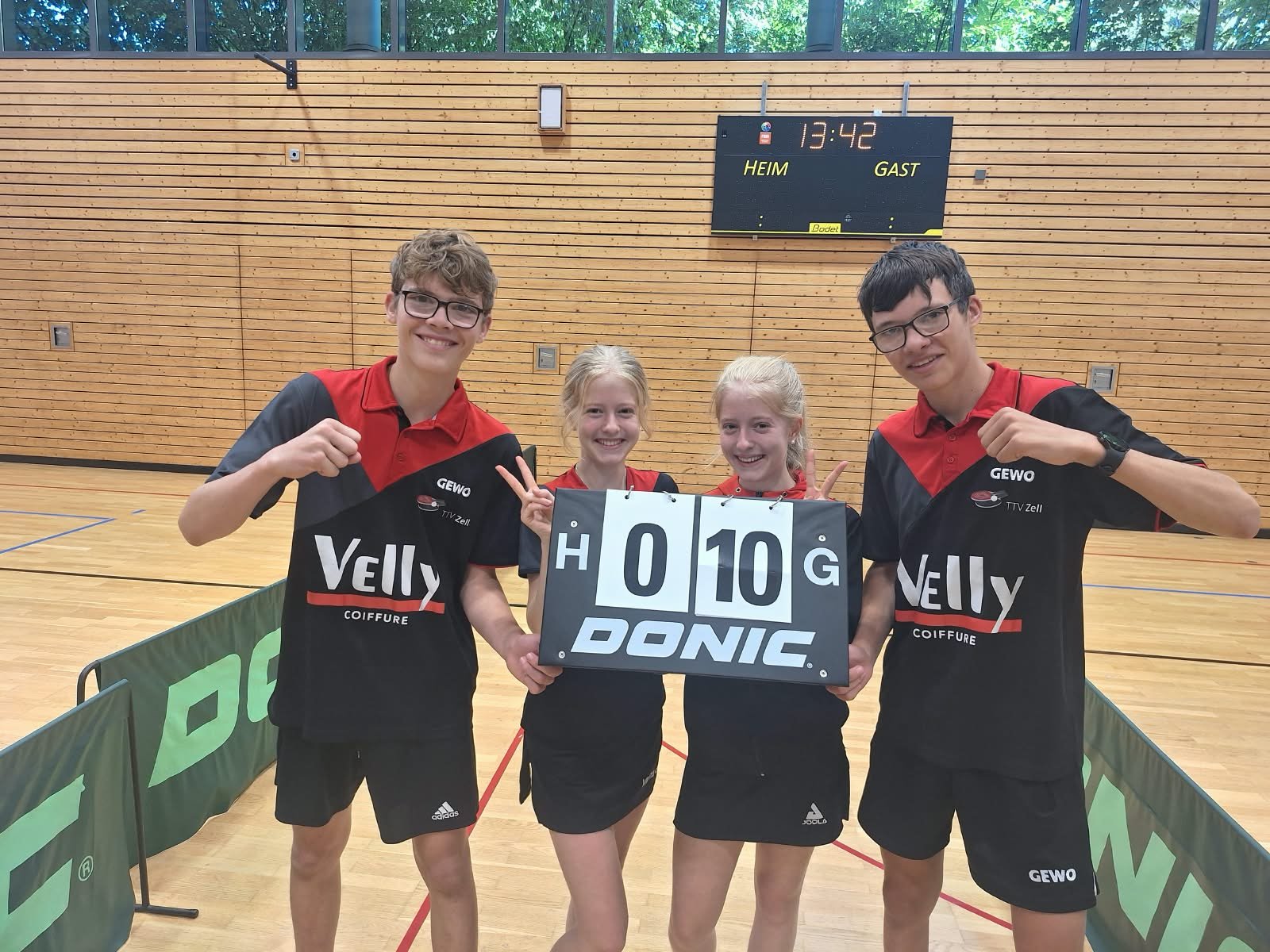 TTV Zell J19 I - TSV Wäschenbeuren J19 I &nbsp; 10:0