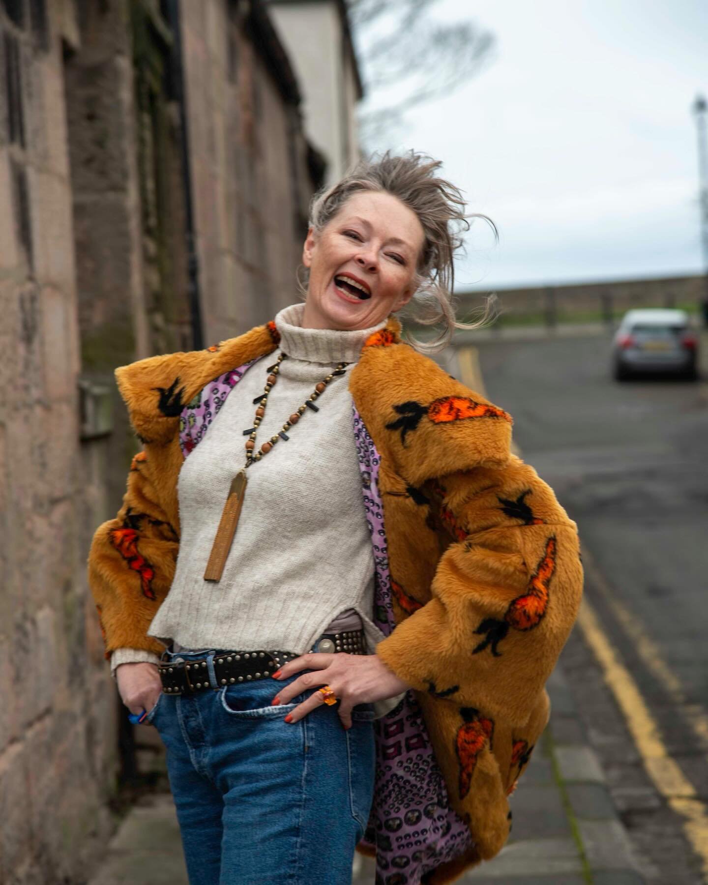 🥕🥕🥕🥕🥕🥕 🥕 Everybody&rsquo;s favourite combo - the carrot coat and an old folding wood ruler necklace 🥕 🥕🥕🥕🥕🥕🥕
😃😃😃😃😃😃😃😃😃😃😃😃😃😃😃😃😃😃

Photo @katievandyckwebsites 

#statementnecklaces #upcyclednecklace #prelovedjewelry #rei