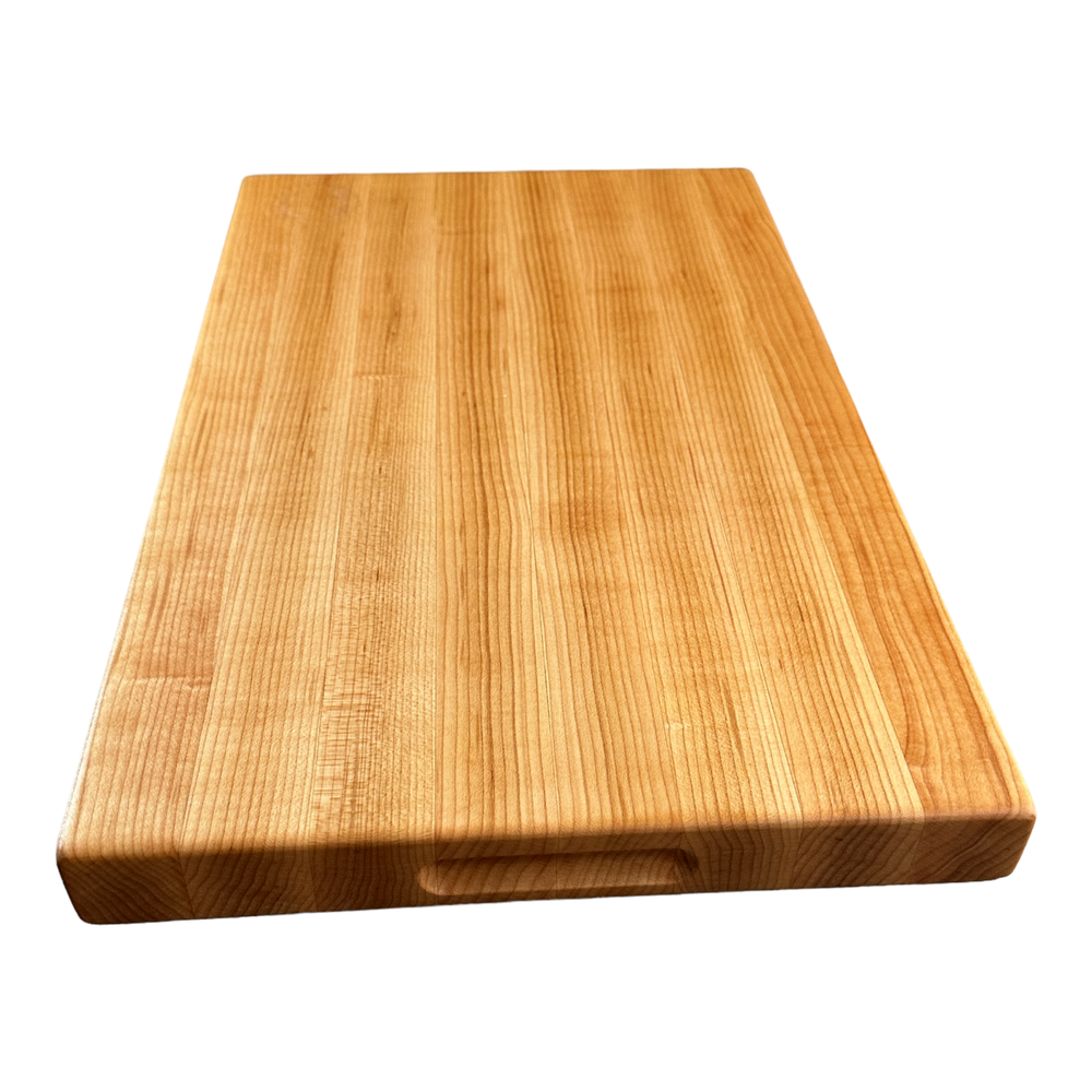 Black Walnut, Cherry and Maple Cutting Board (12x12) - Shape of Yew