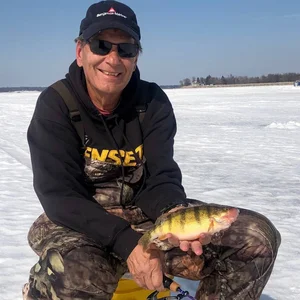 Old-school ice fishing