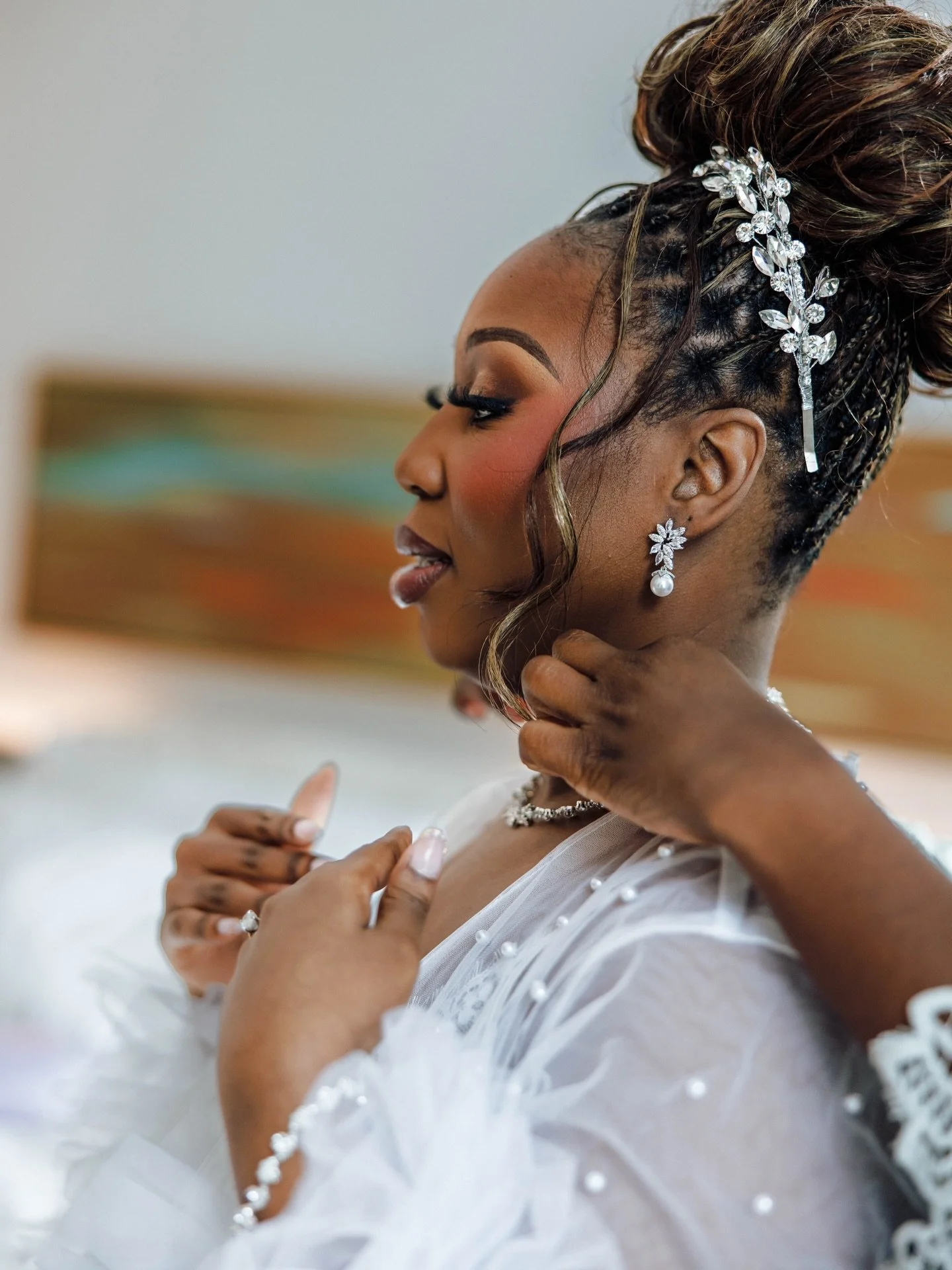 the calm before &lsquo;all my life&rsquo; started playing 😭 #BrideEra 
📸- the best to ever do it @tnglobalstudios !!🙌🏾🙌🏾🙌🏾