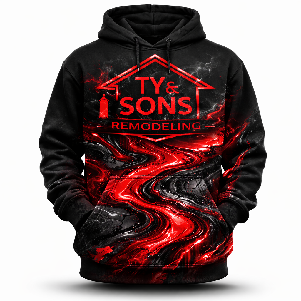 Ty and sons Hoodie (Unisex) Size XL-2XL