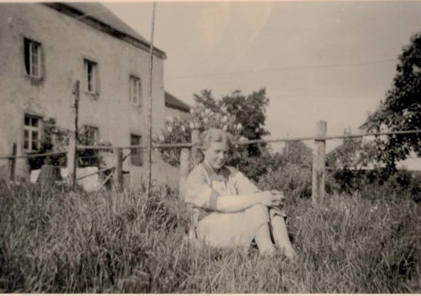 old picture of the garden