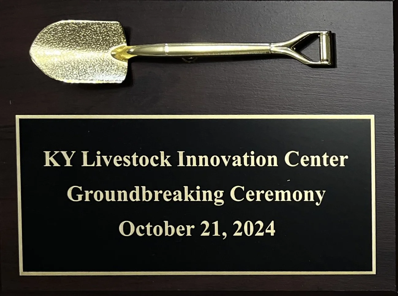 KY Livestock Innovation Center Groundbreaking