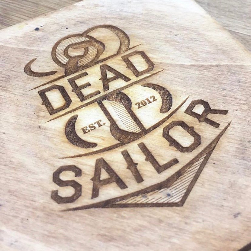 A little over 5 years old ⚓️ still fresh right? @deadsailorbmx ✨ .
.
.
.
#bmx #deadsailorbmx #design #typography #graphicdesign #cornwall #logo #type #branding #nautical