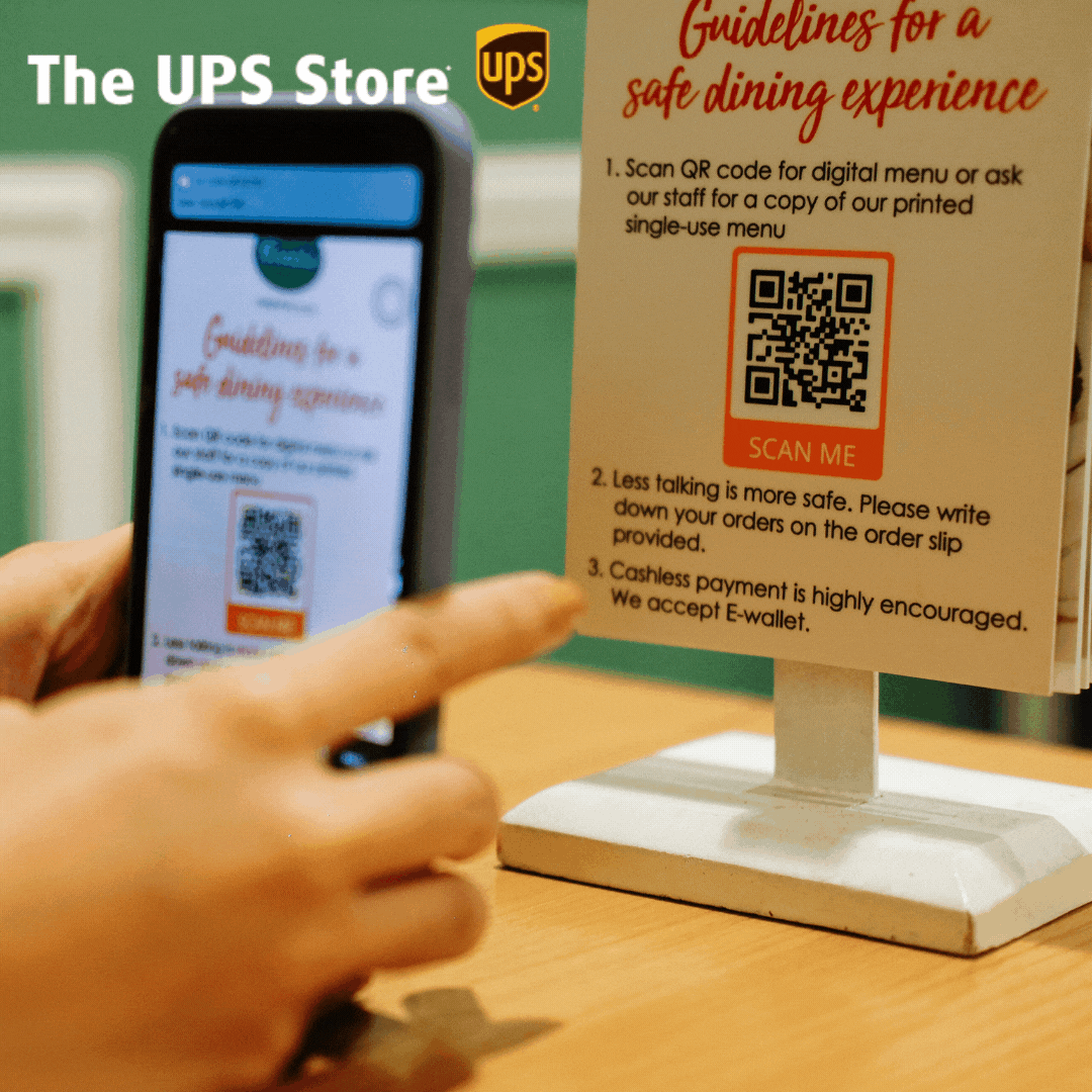 UPS Store - Restaurant Dining Menu Printing.gif