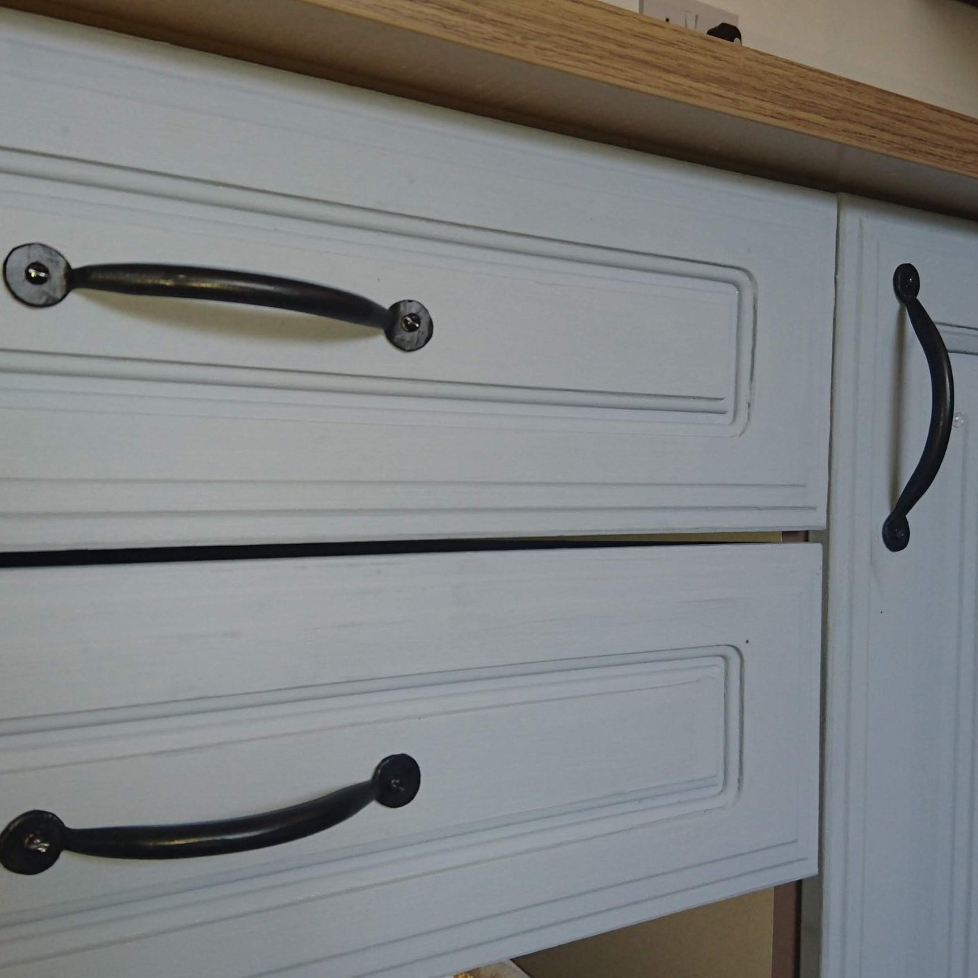 AD Designs hand forged bespoke drawer pull handles