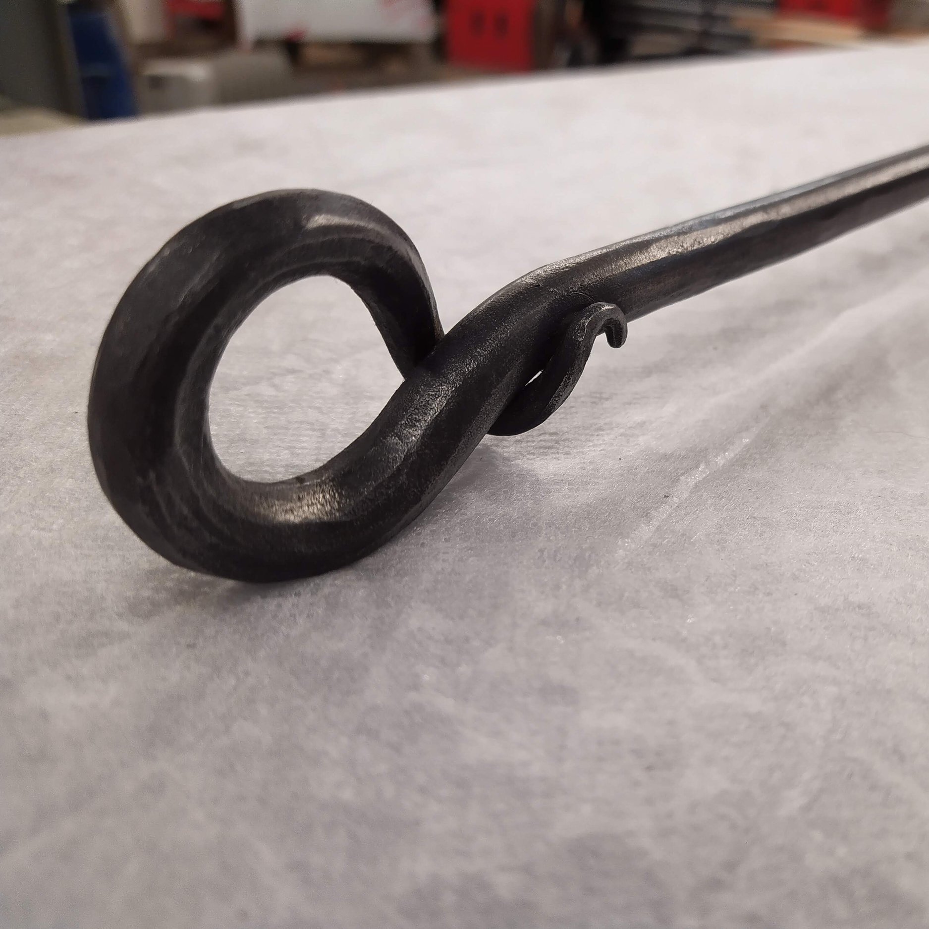 AD Designs hand forged bespoke end detail