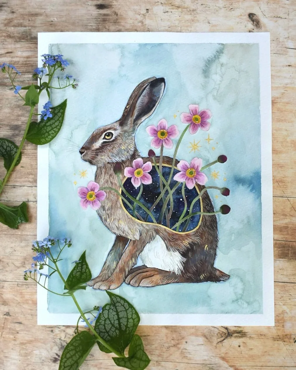 Hare Original Painting
