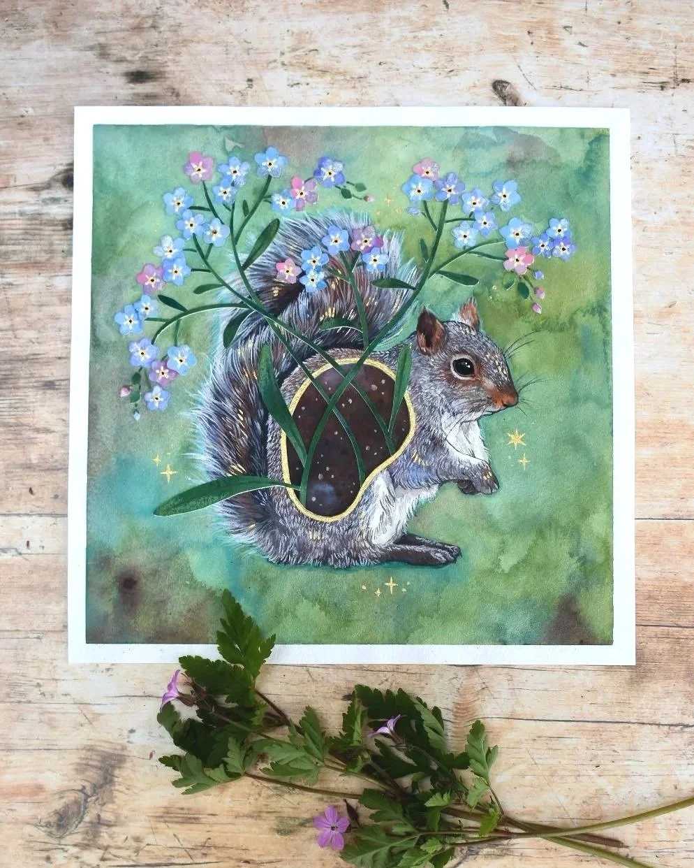 Squirrel Original Painting