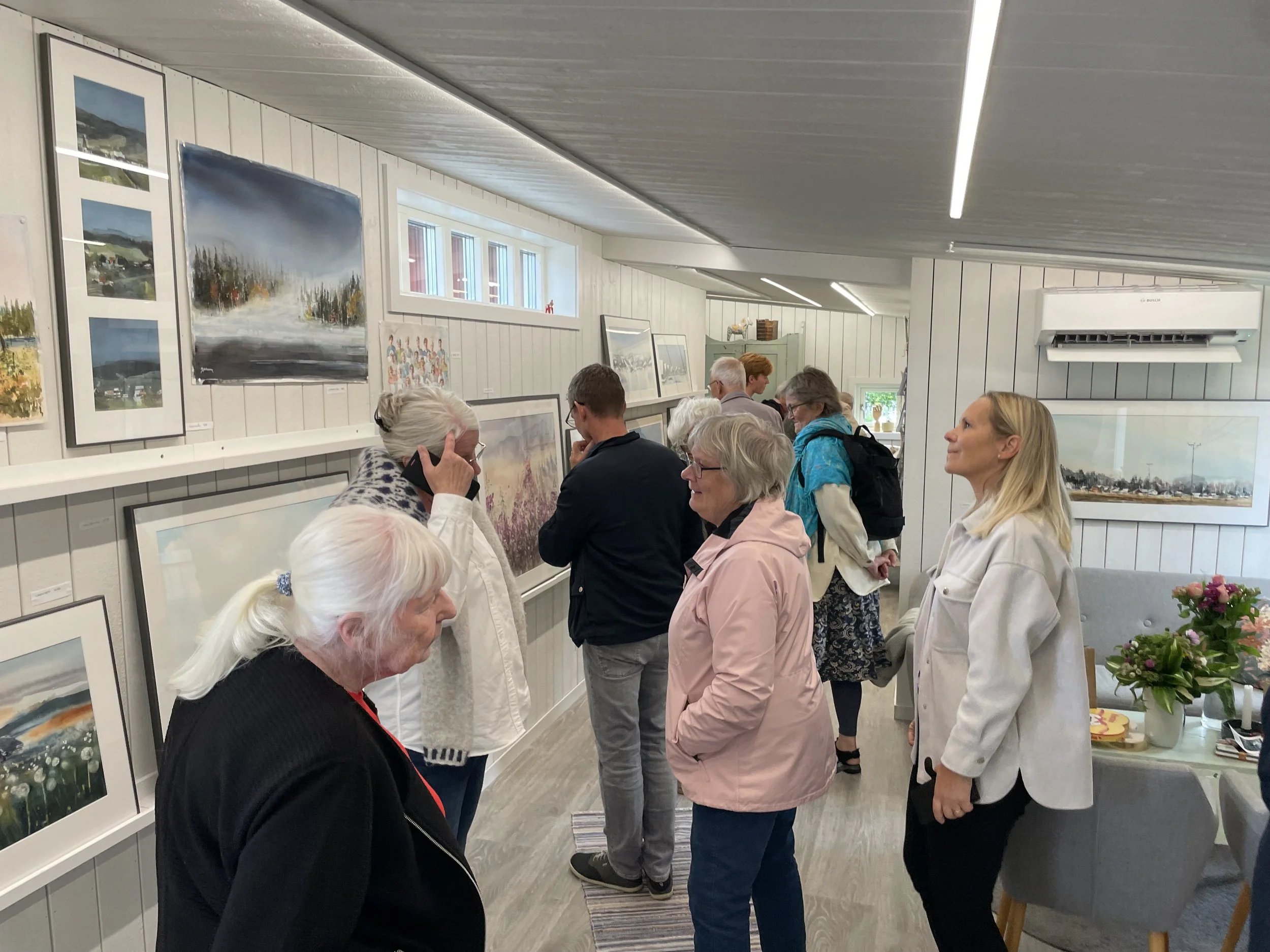 Konst runt Siljan 14-16 Maj. Öppen atelje/galleri hemma på gården