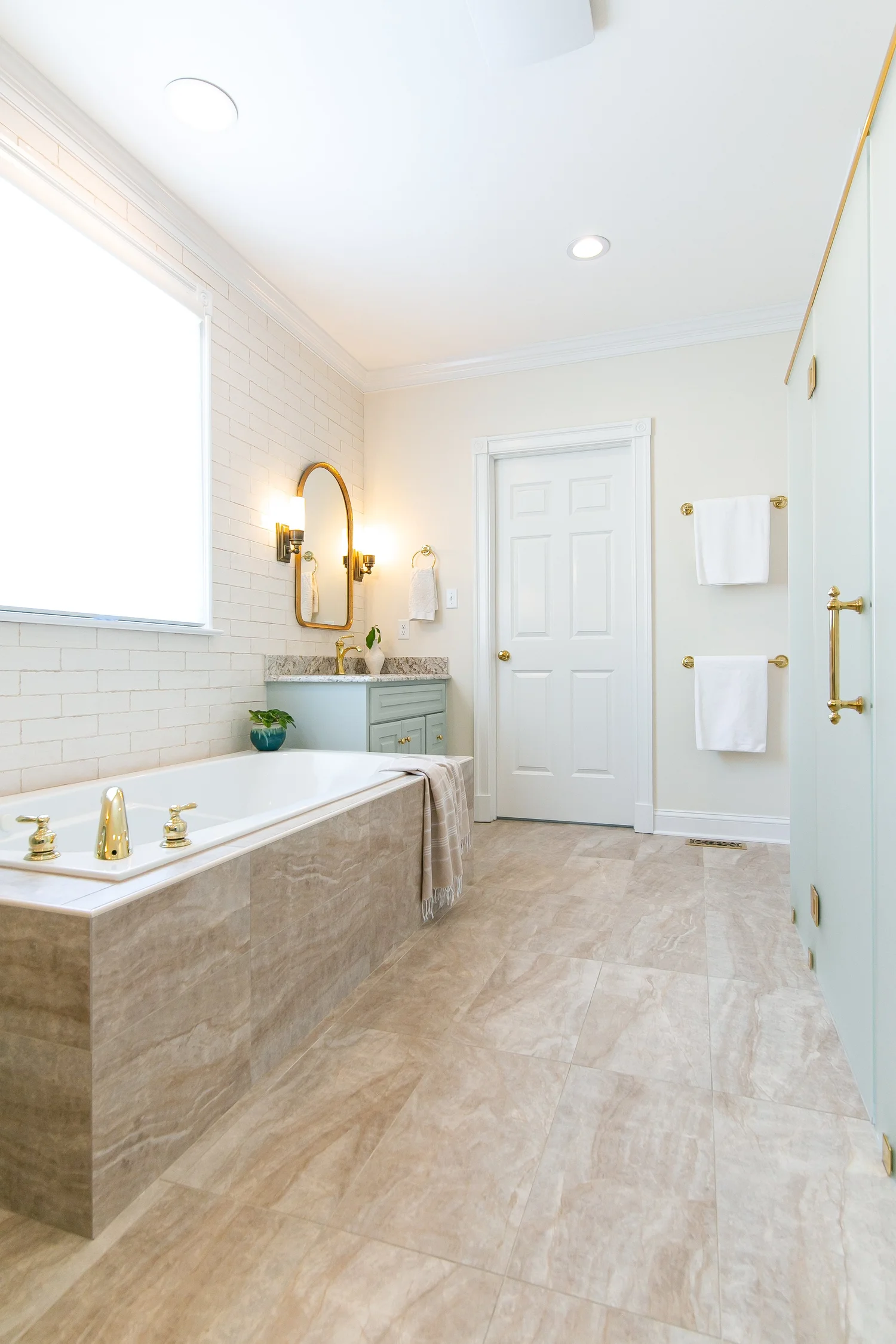 Fords Colony Williamsburg Virginia bathroom remodeling project completed by VanFleet Homes, photo 28
