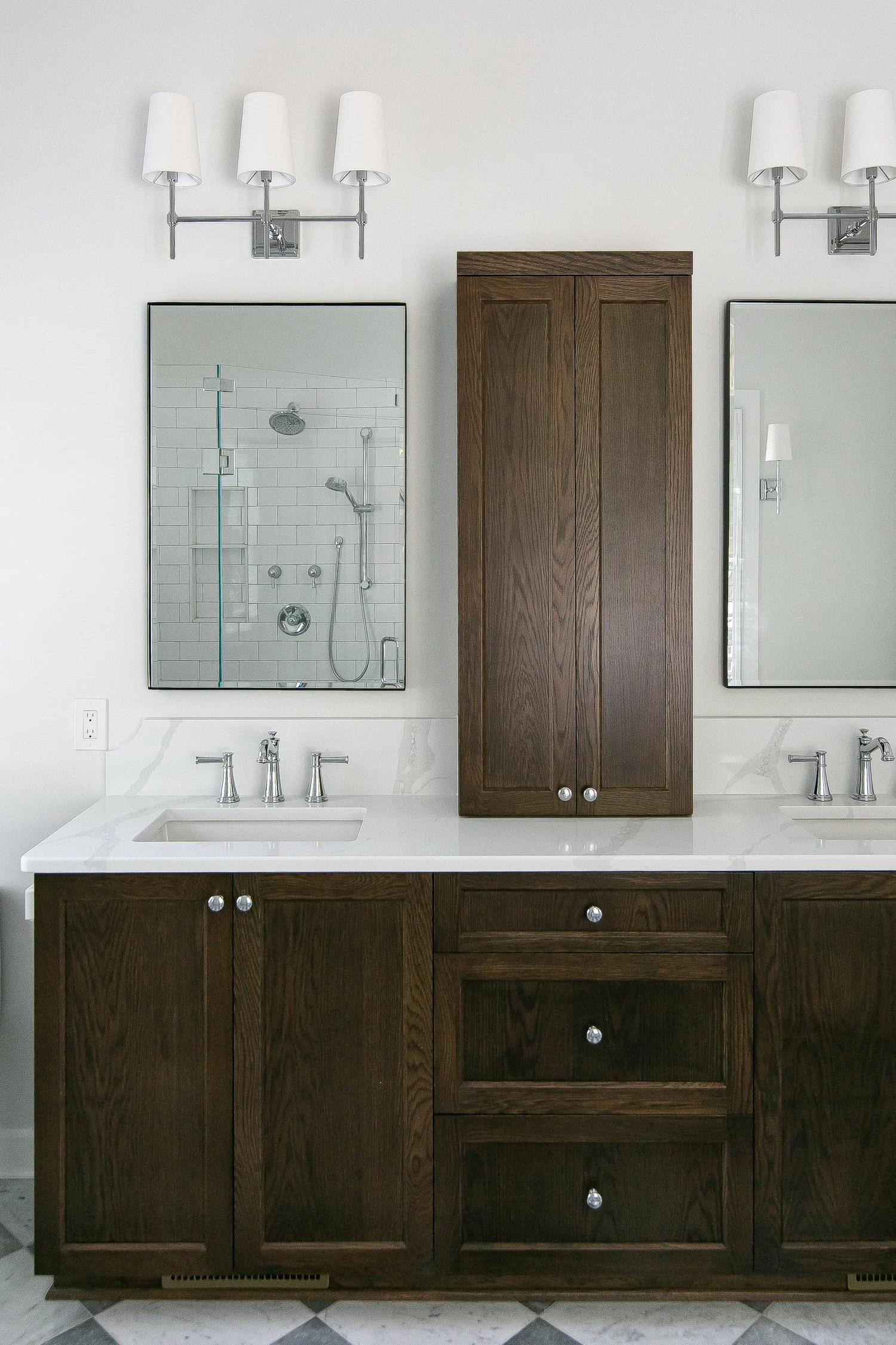 Fords Colony Williamsburg Virginia bathroom remodeling project completed by VanFleet Homes, photo 23
