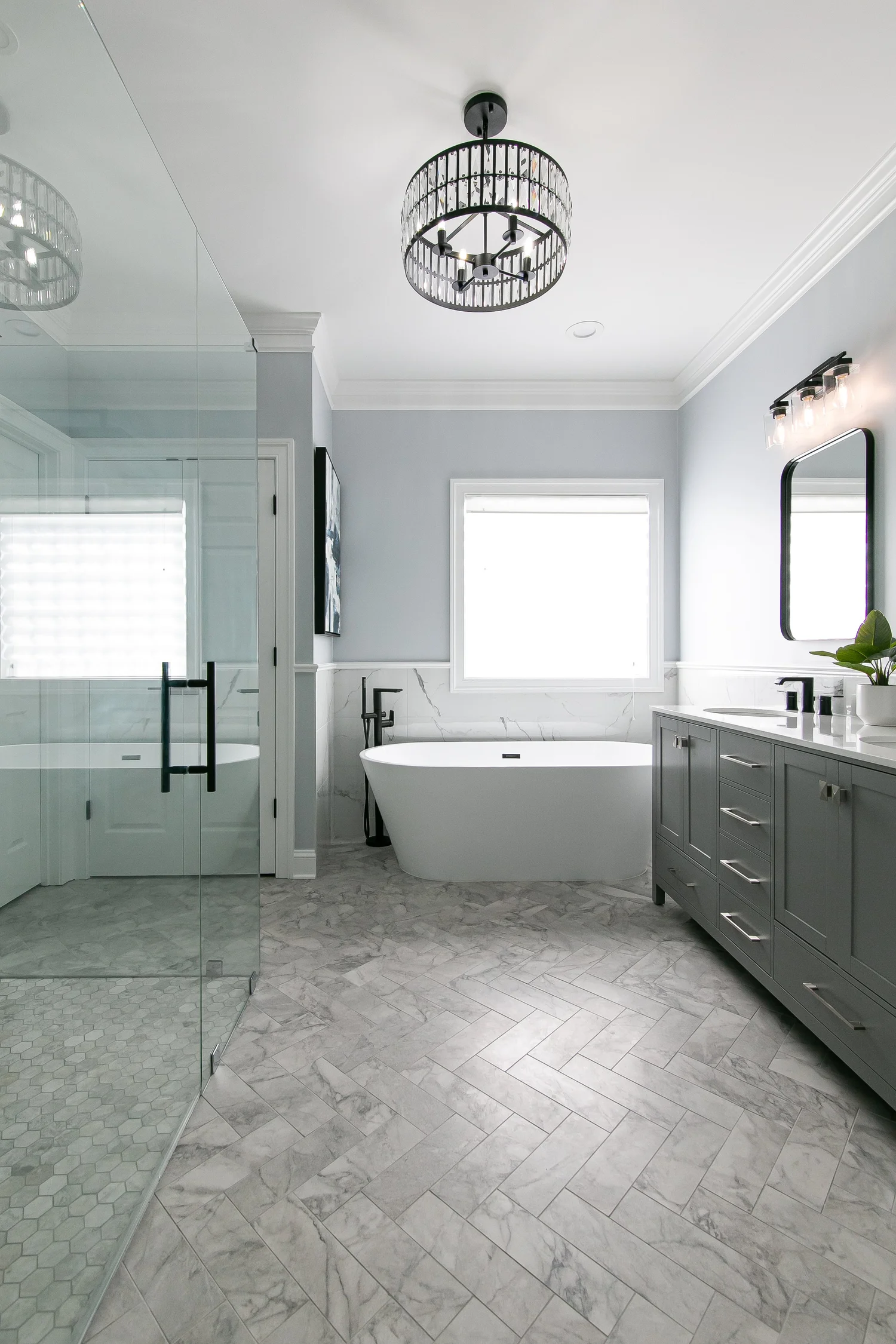 Greensprings West Williamsburg Virginia bathroom remodeling project completed by VanFleet Homes, photo 47