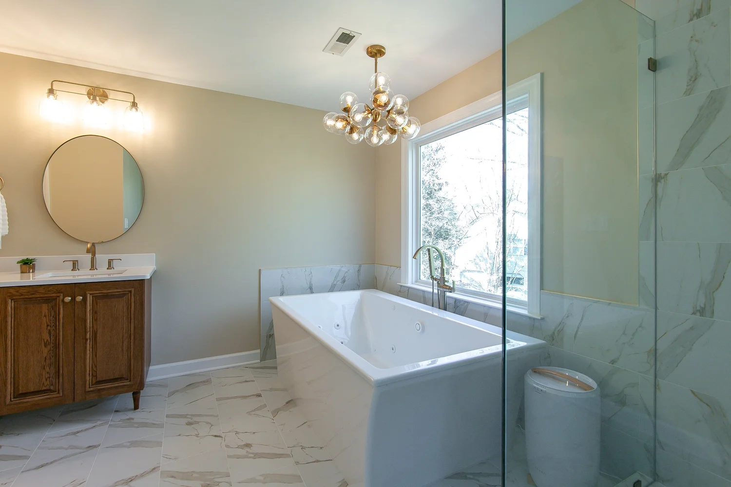 Windsor Forest Williamsburg Virginia bathroom remodeling project completed by VanFleet Homes, photo 10