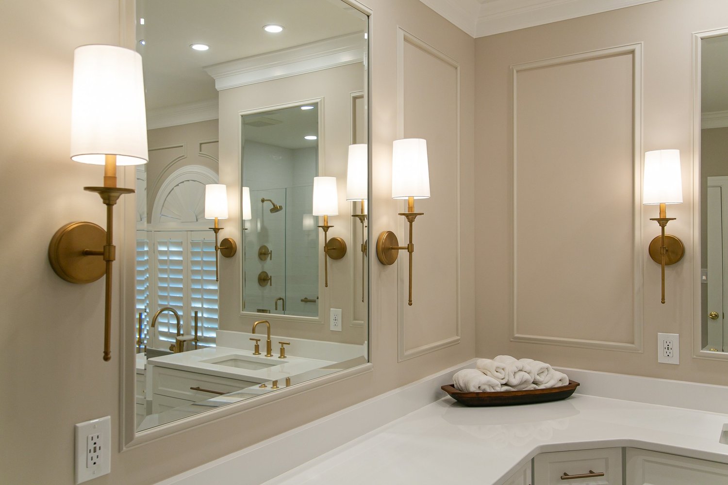 Fords Colony Williamsburg Virginia bathroom remodeling project completed by VanFleet Homes, photo 35