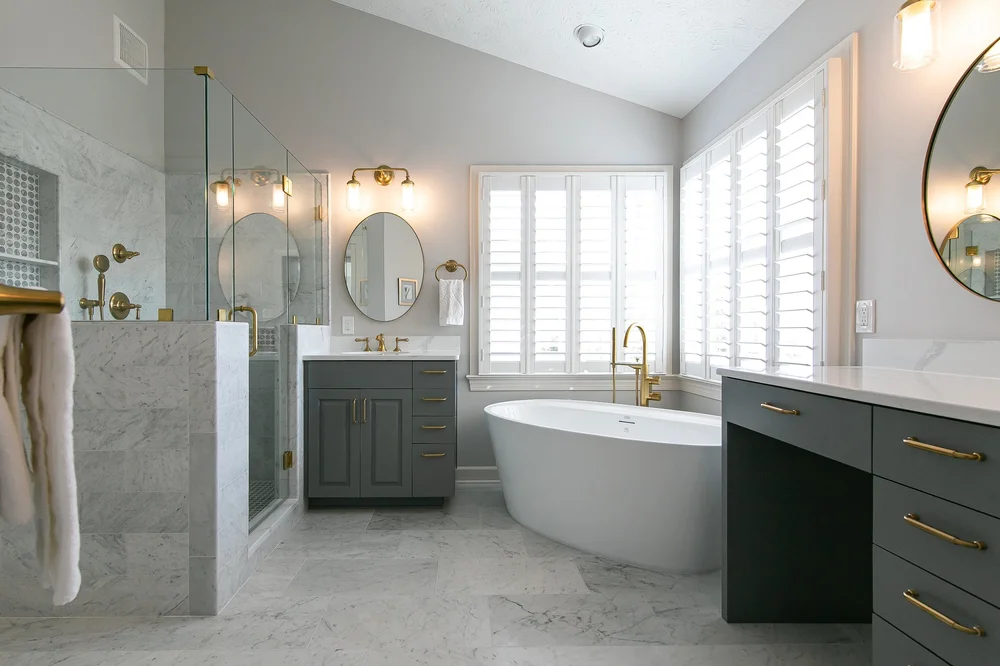 Kiln Creek Yorktown Virginia bathroom remodeling project