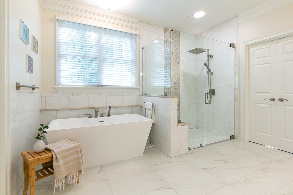 Fords Colony Williamsburg Virginia bathroom remodeling project