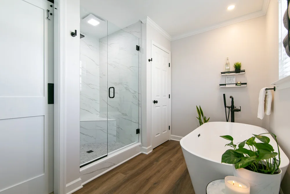 Scotts Pond Williamsburg Virginia bathroom remodeling project