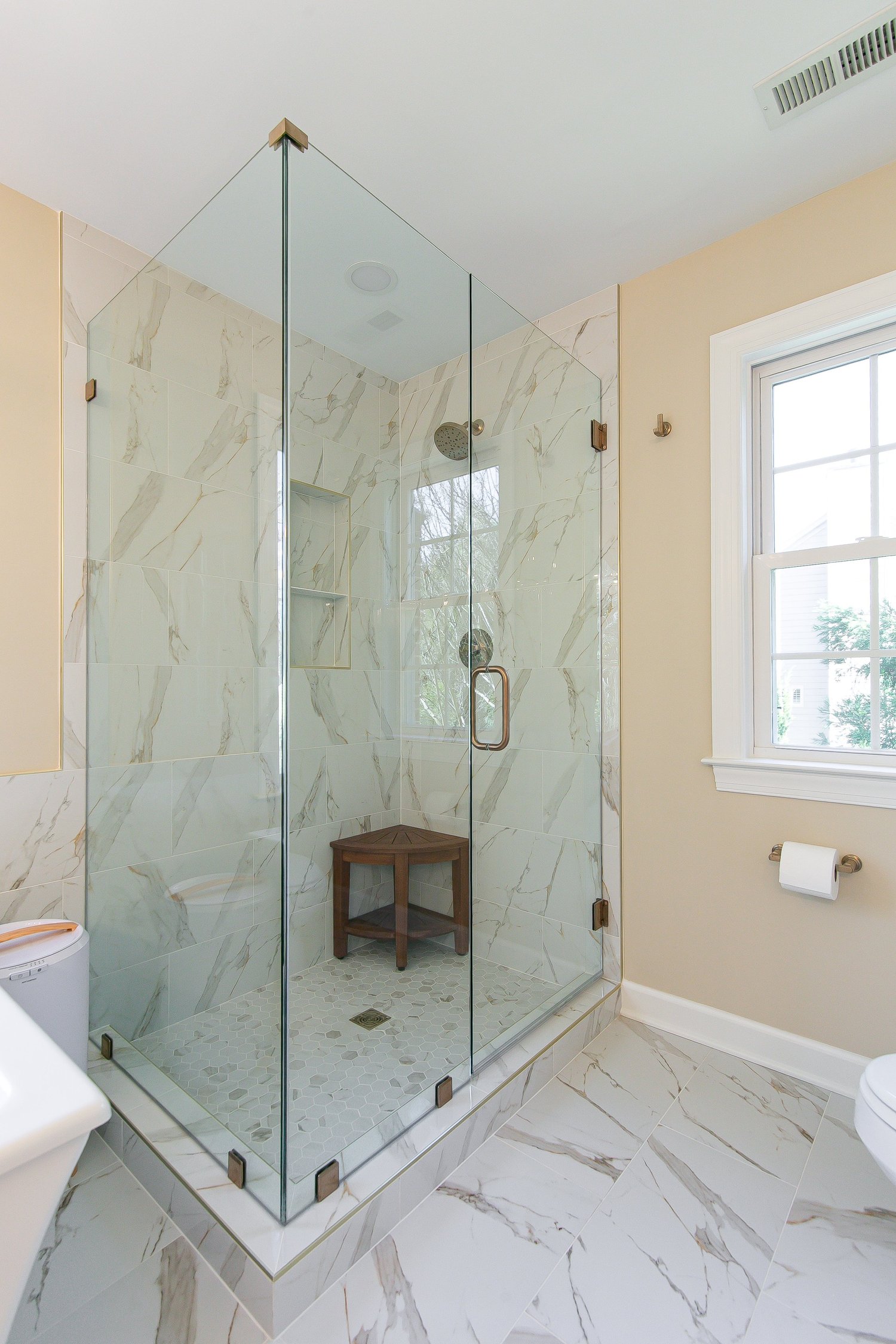 Windsor Forest Williamsburg Virginia bathroom remodeling project completed by VanFleet Homes, photo 33