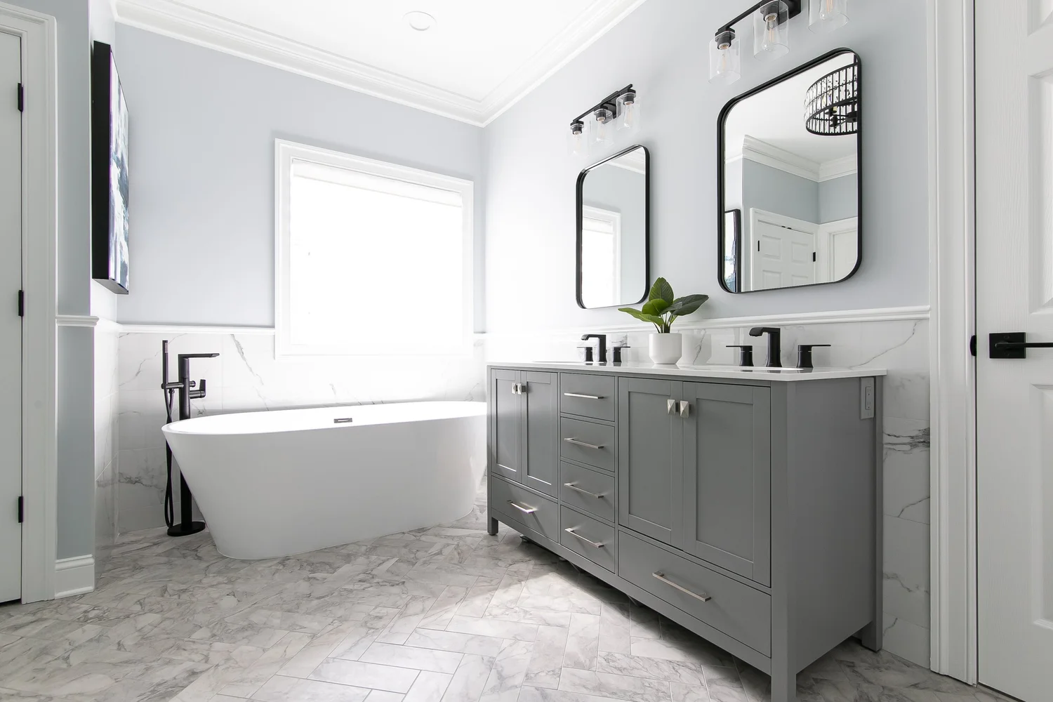 Greensprings West Williamsburg Virginia bathroom remodeling project completed by VanFleet Homes, photo 33