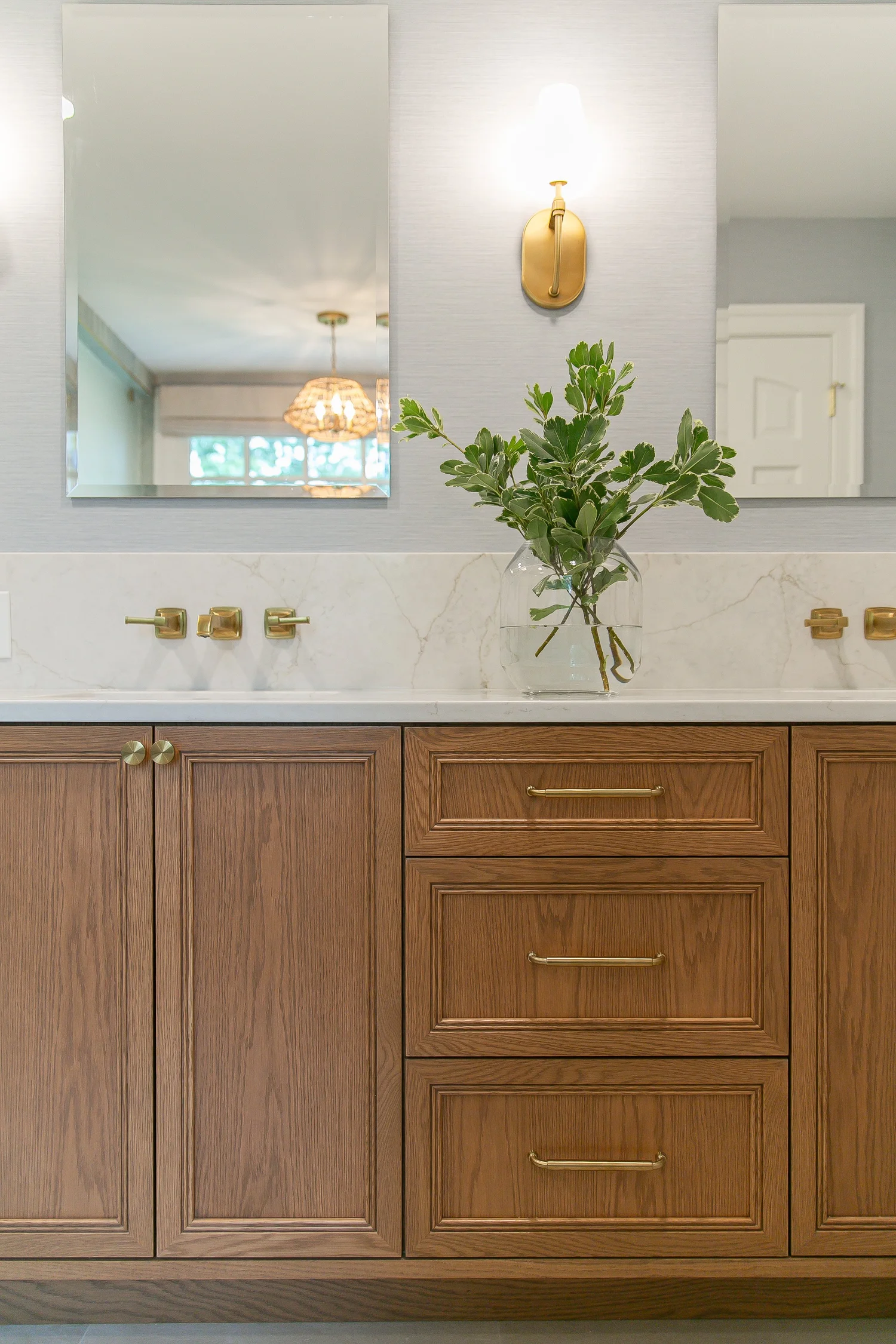 Fords Colony Williamsburg Virginia bathroom remodeling project completed by VanFleet Homes, photo 55