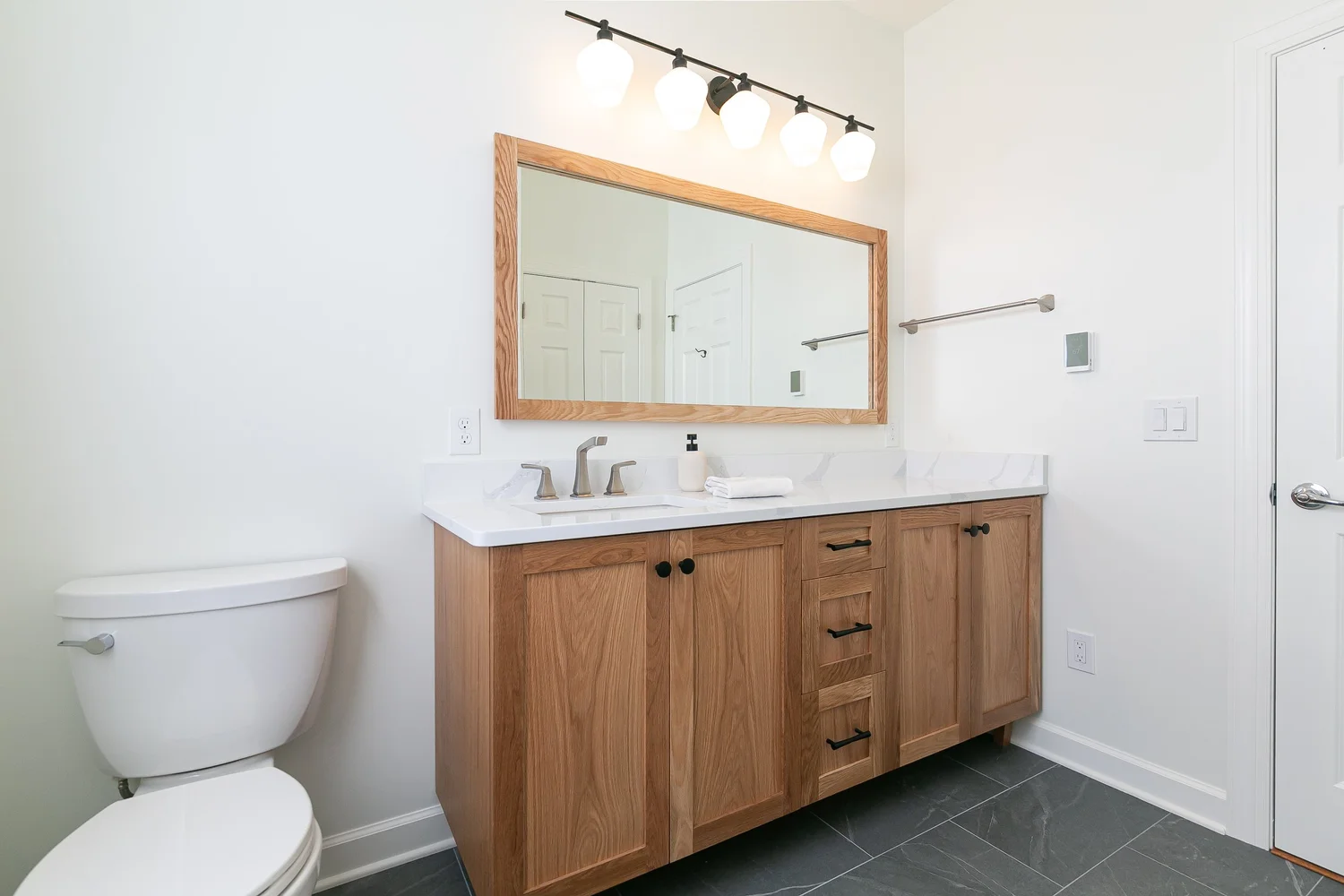 Holly Grove Williamsburg Virginia bathroom remodeling project completed by VanFleet Homes, photo 12