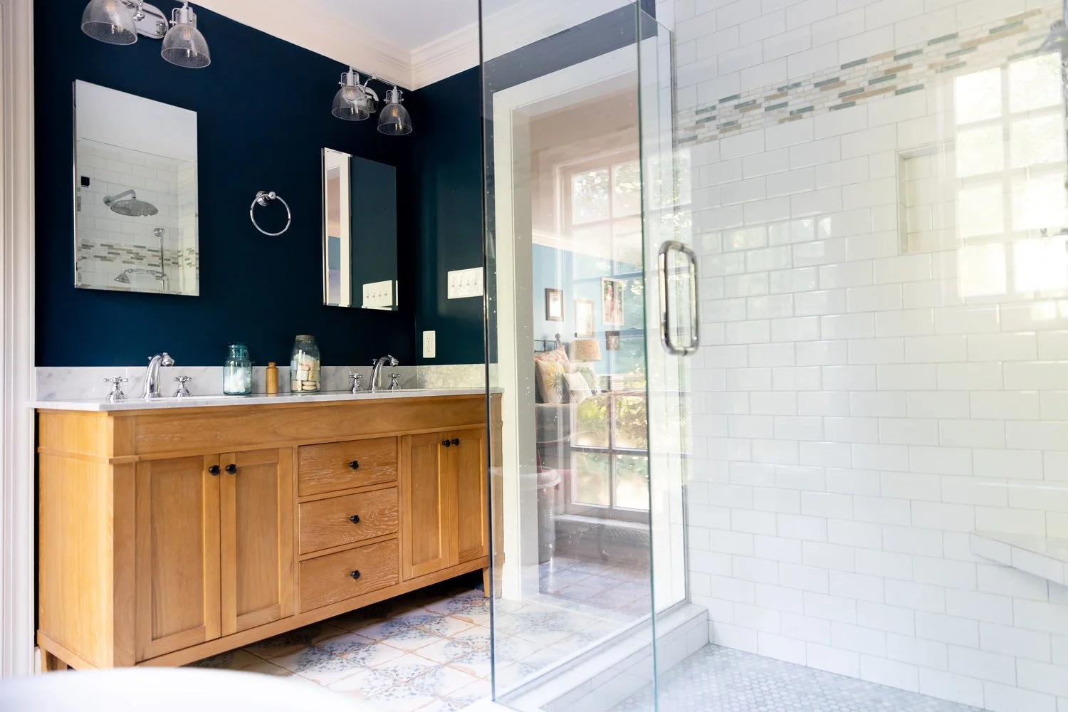 Multi-Bath Remodel Queenslake Williamsburg Virginia bathroom remodeling project completed by VanFleet Homes, photo 19