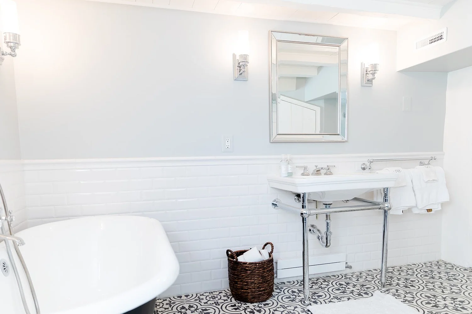 Pleasant Point Surry Virginia bathroom remodeling project completed by VanFleet Homes, photo 6