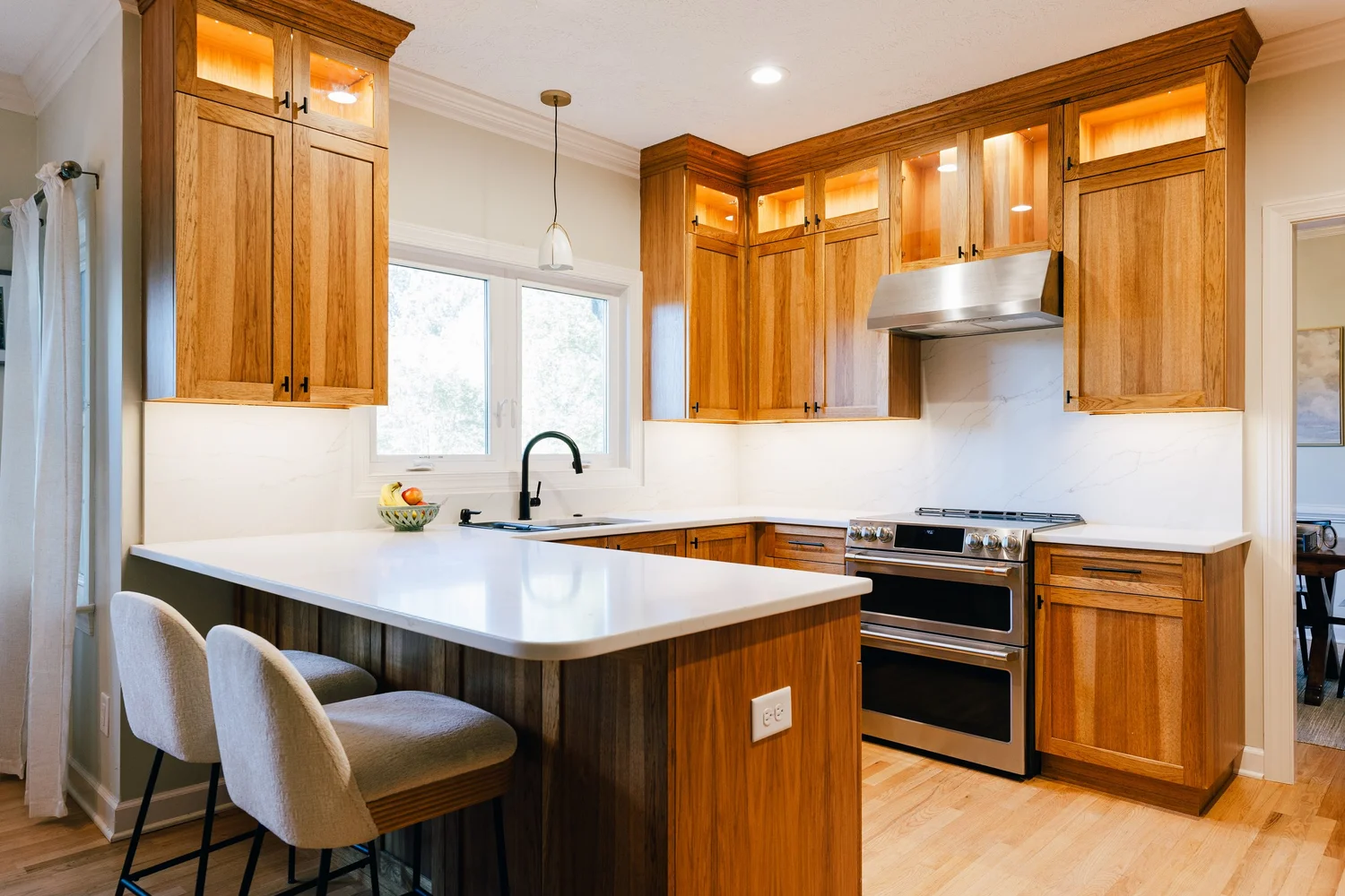 Kitchen Remodel Kiln Creek Yorktown Virginia kitchen remodeling project completed by VanFleet Homes, photo 1