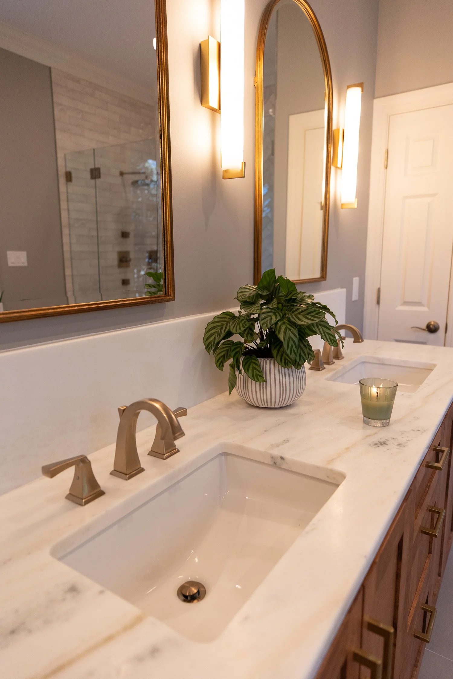 Fords Colony Williamsburg Virginia bathroom remodeling project completed by VanFleet Homes, photo 13