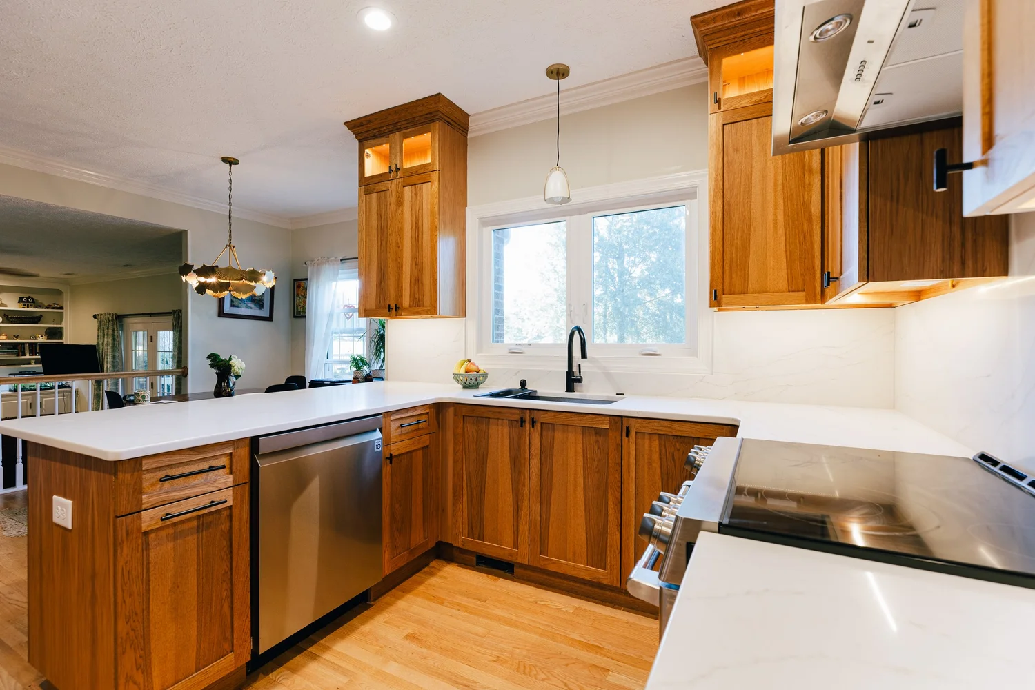 Kitchen Remodel Kiln Creek Yorktown Virginia kitchen remodeling project completed by VanFleet Homes, photo 3