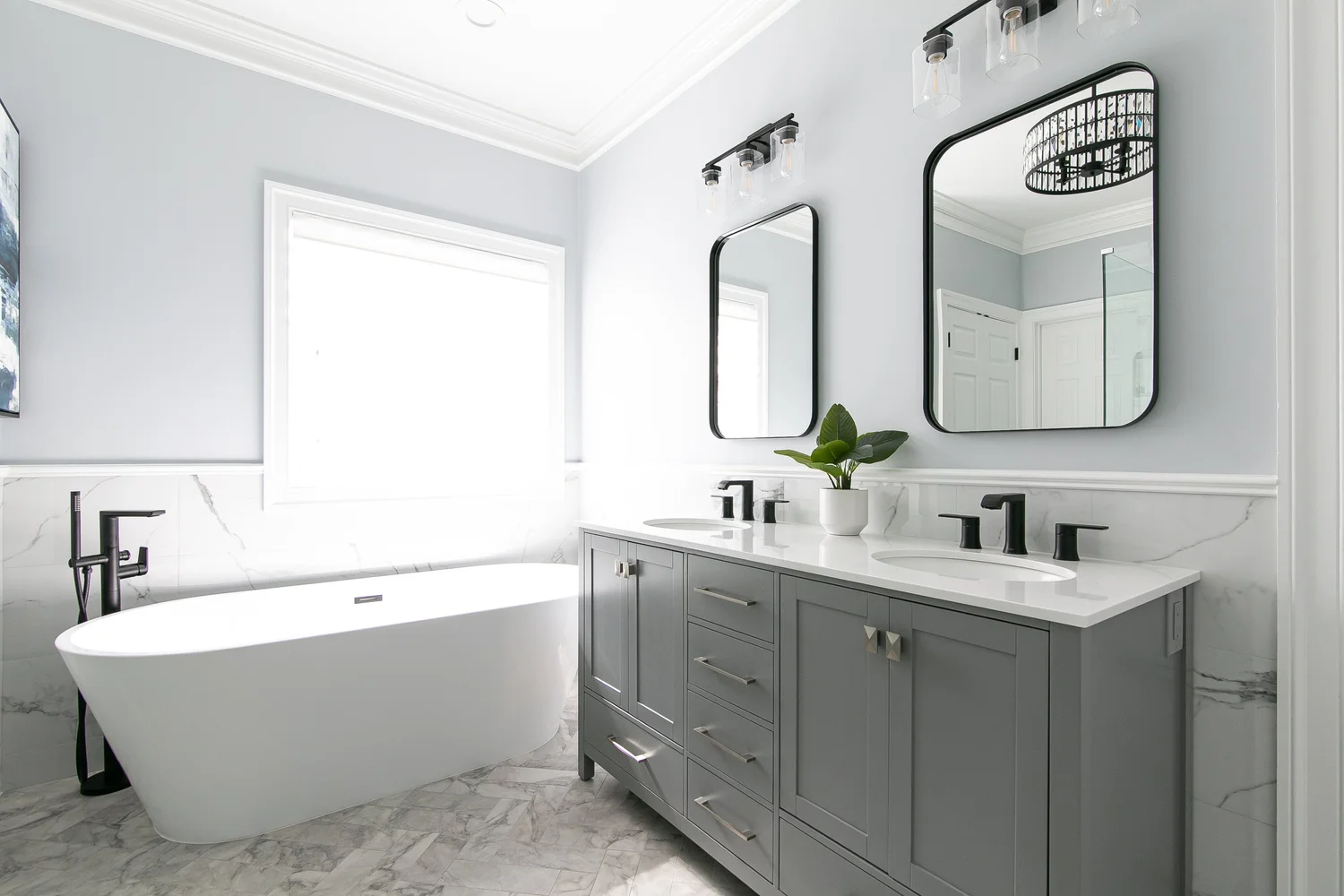 Greensprings West Williamsburg Virginia bathroom remodeling project completed by VanFleet Homes, photo 38