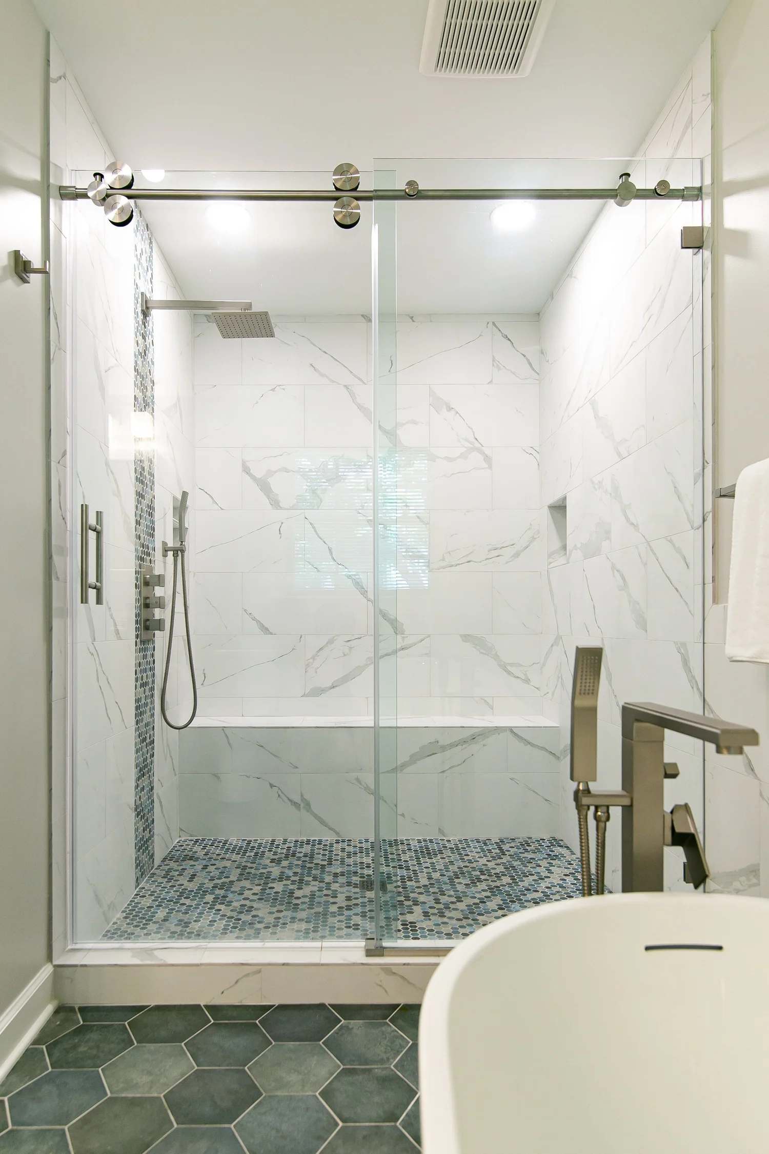 Powhatan Williamsburg Virginia bathroom remodeling project completed by VanFleet Homes, photo 13