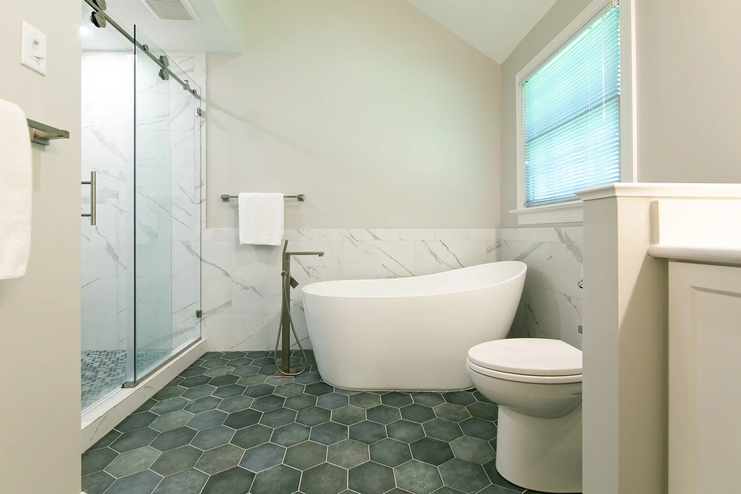 Powhatan Williamsburg Virginia bathroom remodeling project completed by VanFleet Homes, photo 1