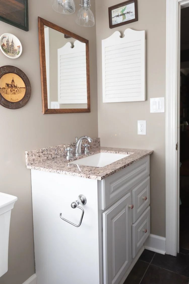 Multi-Bath Remodel Queenslake Williamsburg Virginia bathroom remodeling project completed by VanFleet Homes, photo 4