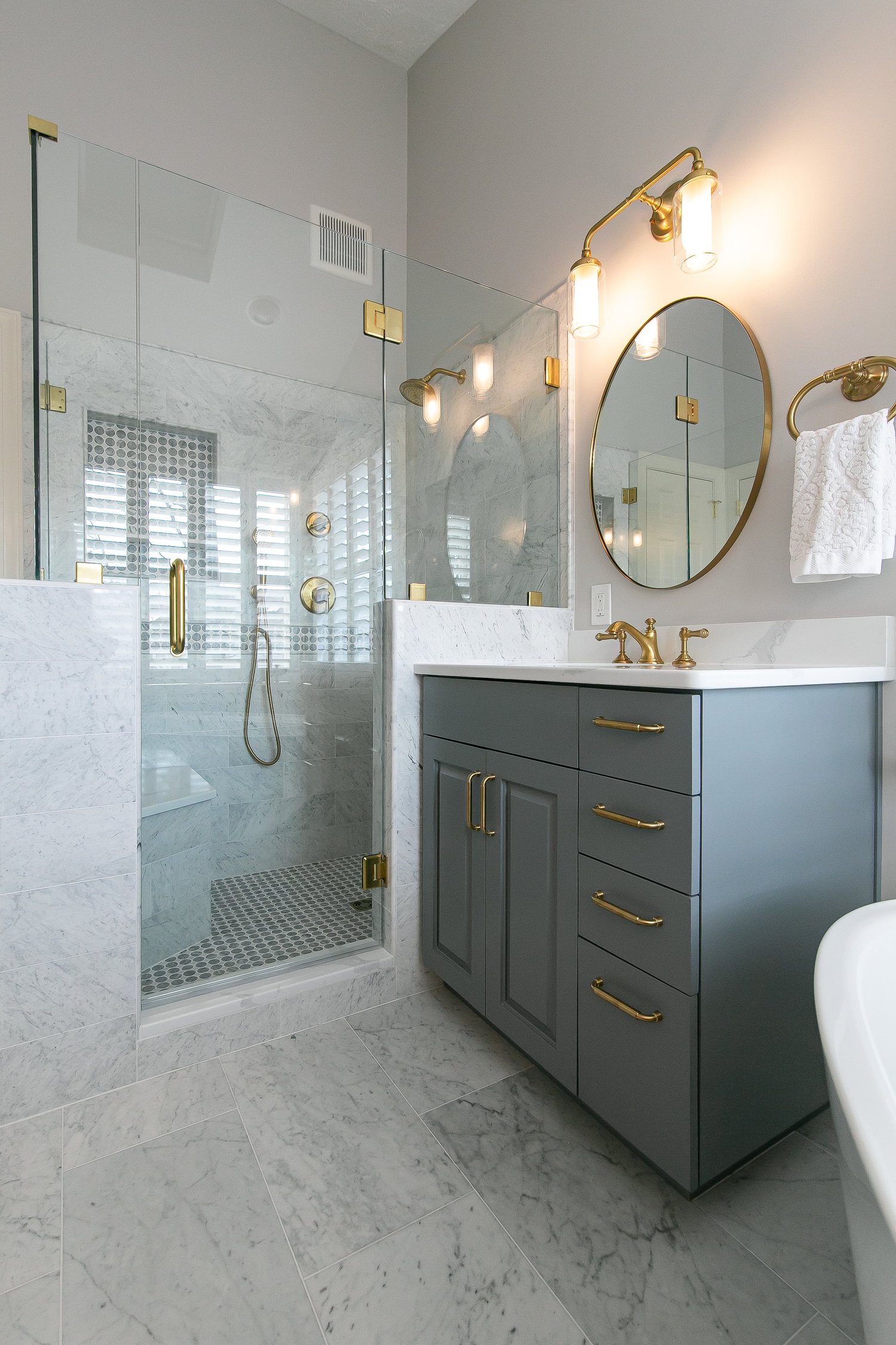 Kiln Creek Yorktown Virginia bathroom remodeling project completed by VanFleet Homes, photo 13
