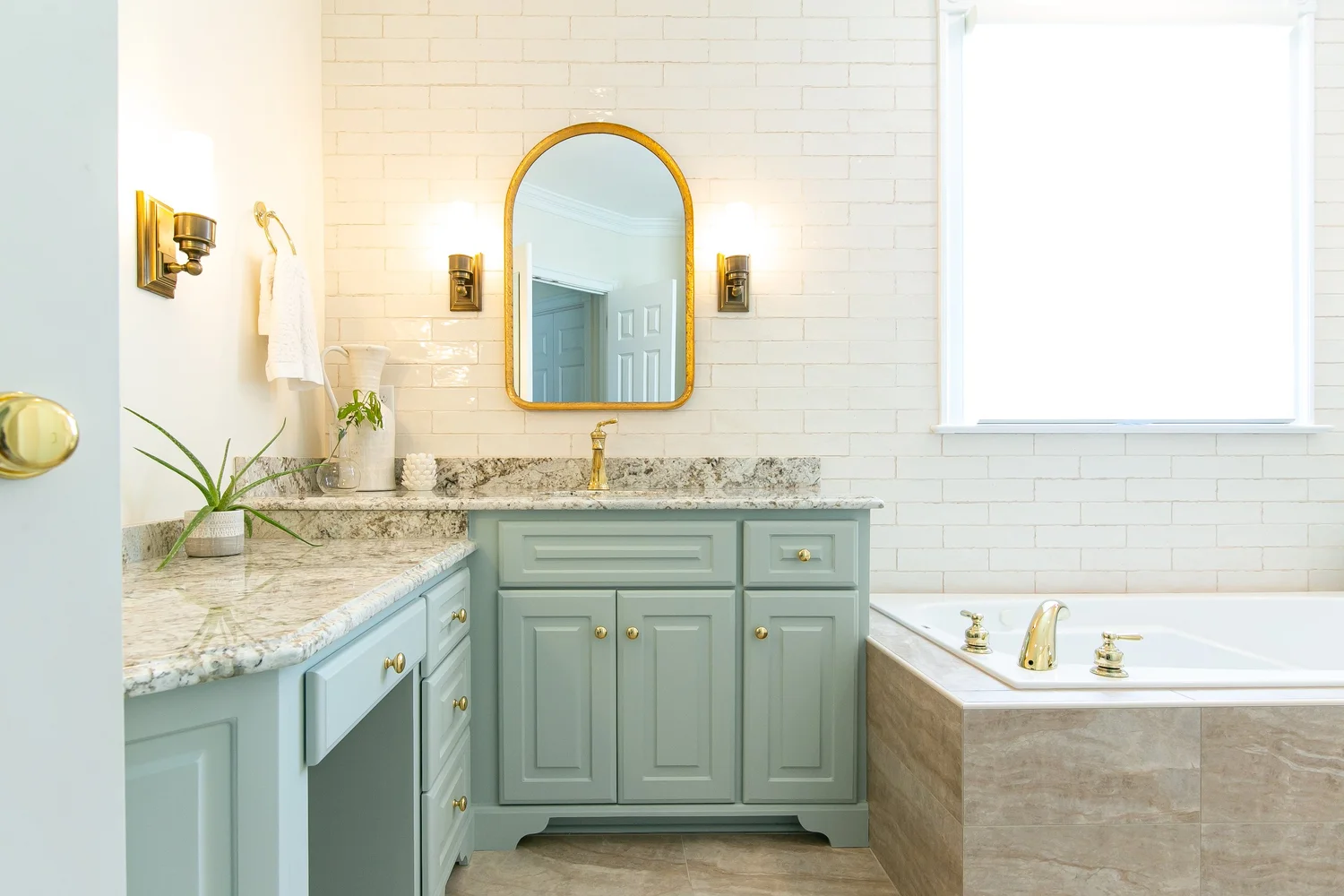 Fords Colony Williamsburg Virginia bathroom remodeling project completed by VanFleet Homes, photo 20