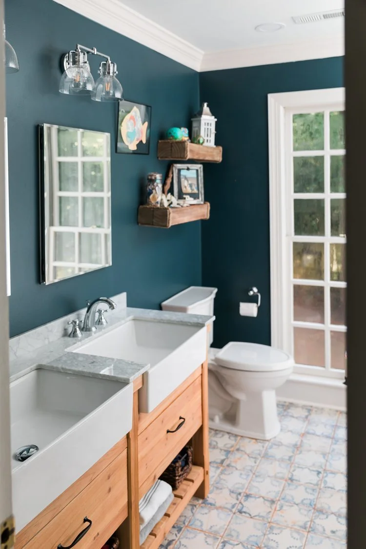 Multi-Bath Remodel Queenslake Williamsburg Virginia bathroom remodeling project completed by VanFleet Homes, photo 5