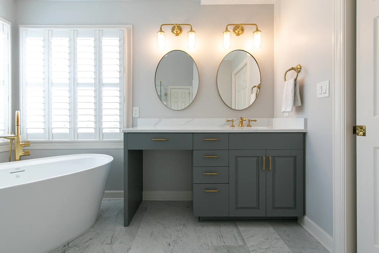 Kiln Creek Yorktown Virginia bathroom remodeling project completed by VanFleet Homes, photo 11