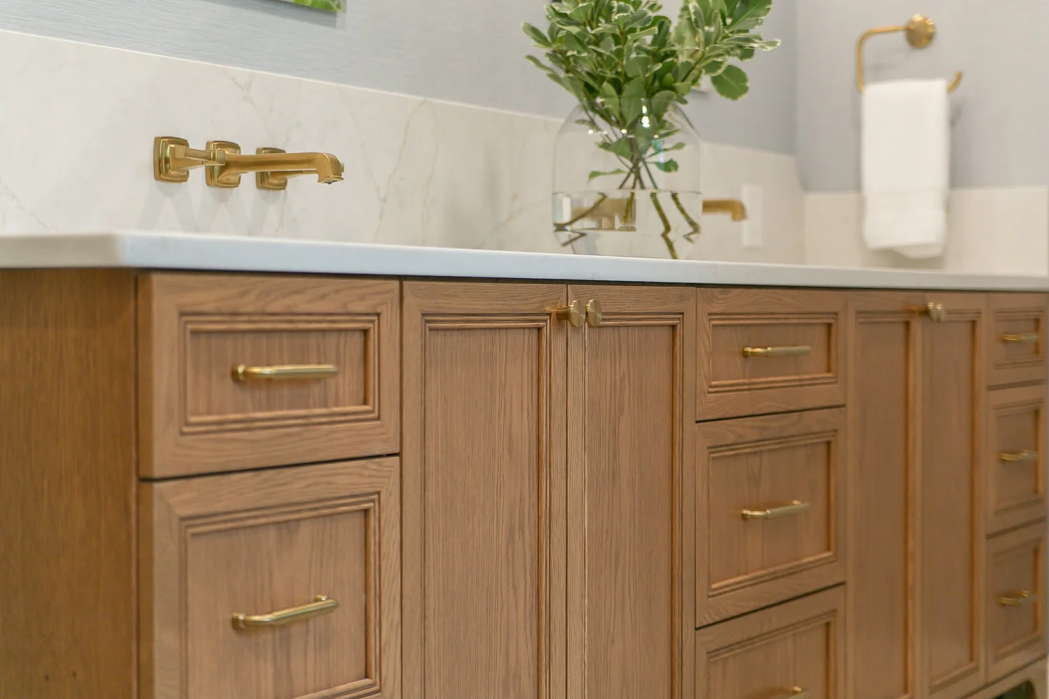 Fords Colony Williamsburg Virginia bathroom remodeling project completed by VanFleet Homes, photo 54