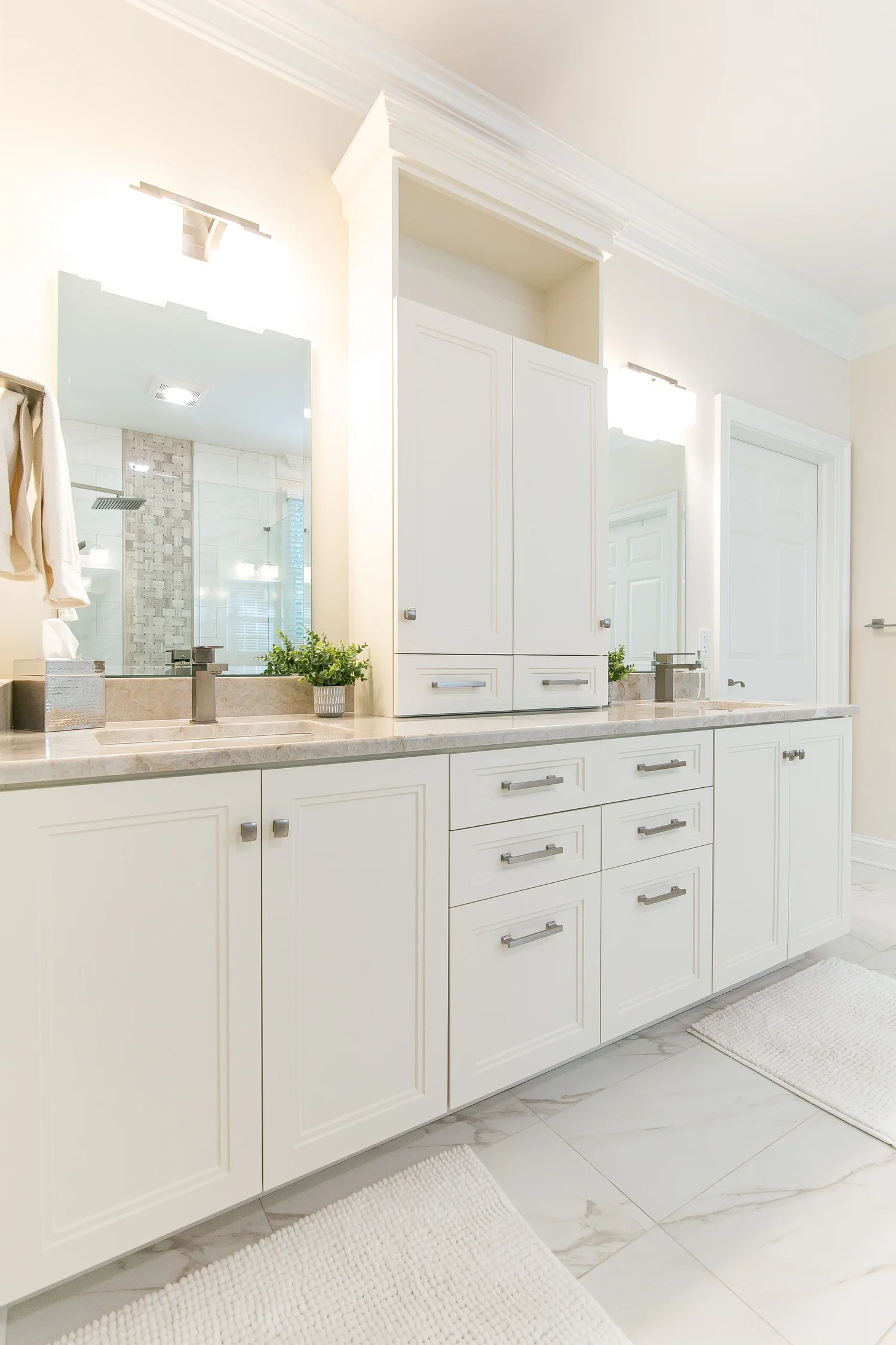 Fords Colony Williamsburg Virginia bathroom remodeling project completed by VanFleet Homes, photo 8