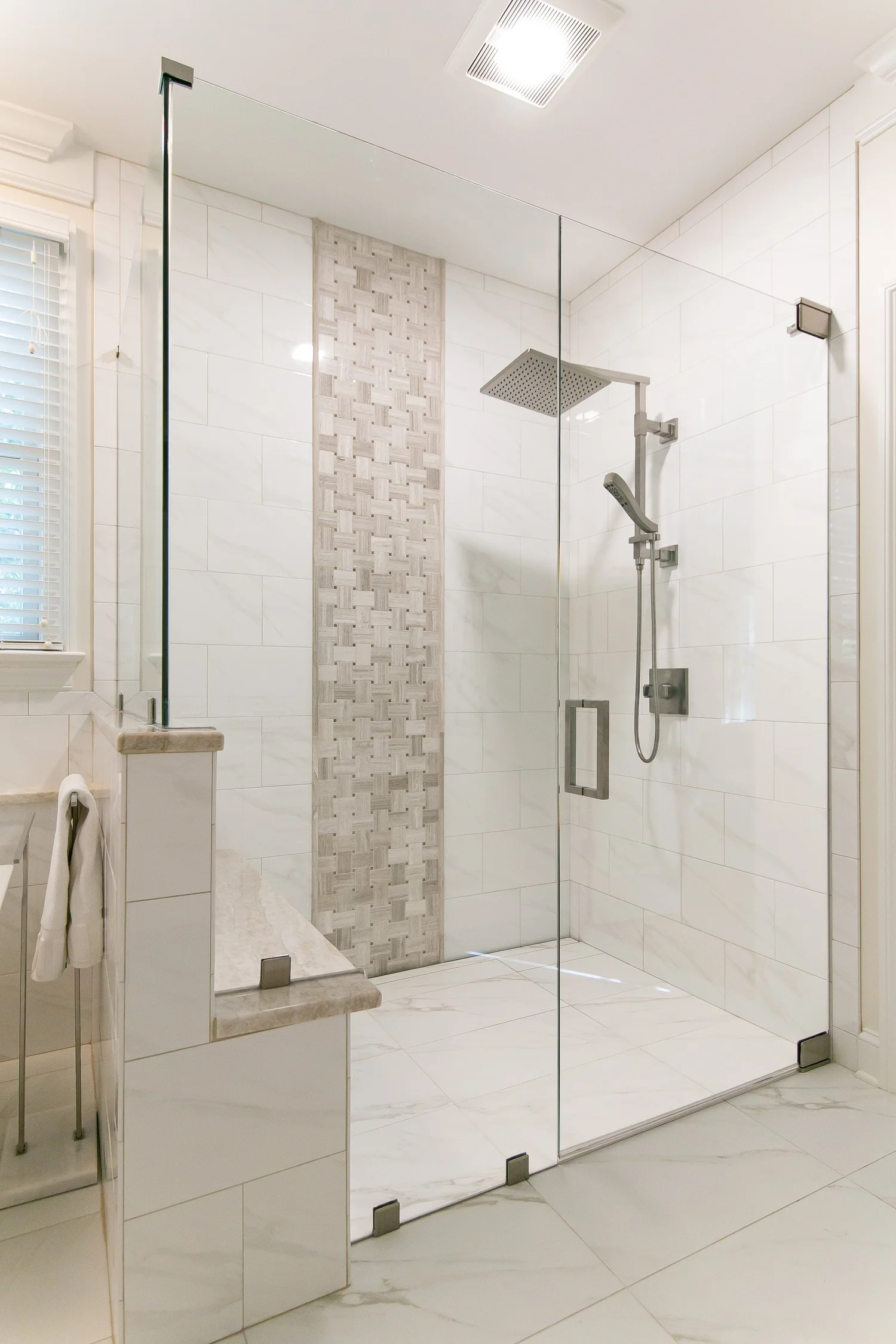 Fords Colony Williamsburg Virginia bathroom remodeling project completed by VanFleet Homes, photo 25