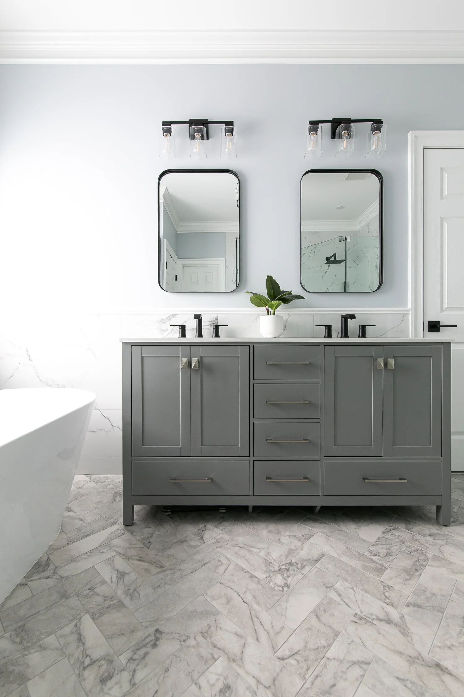 Greensprings West Williamsburg Virginia bathroom remodeling project completed by VanFleet Homes, photo 7