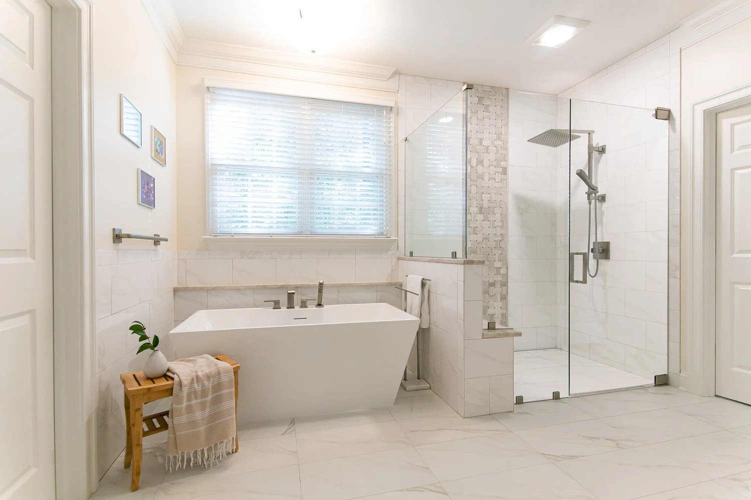 Fords Colony Williamsburg Virginia bathroom remodeling project completed by VanFleet Homes, photo 32
