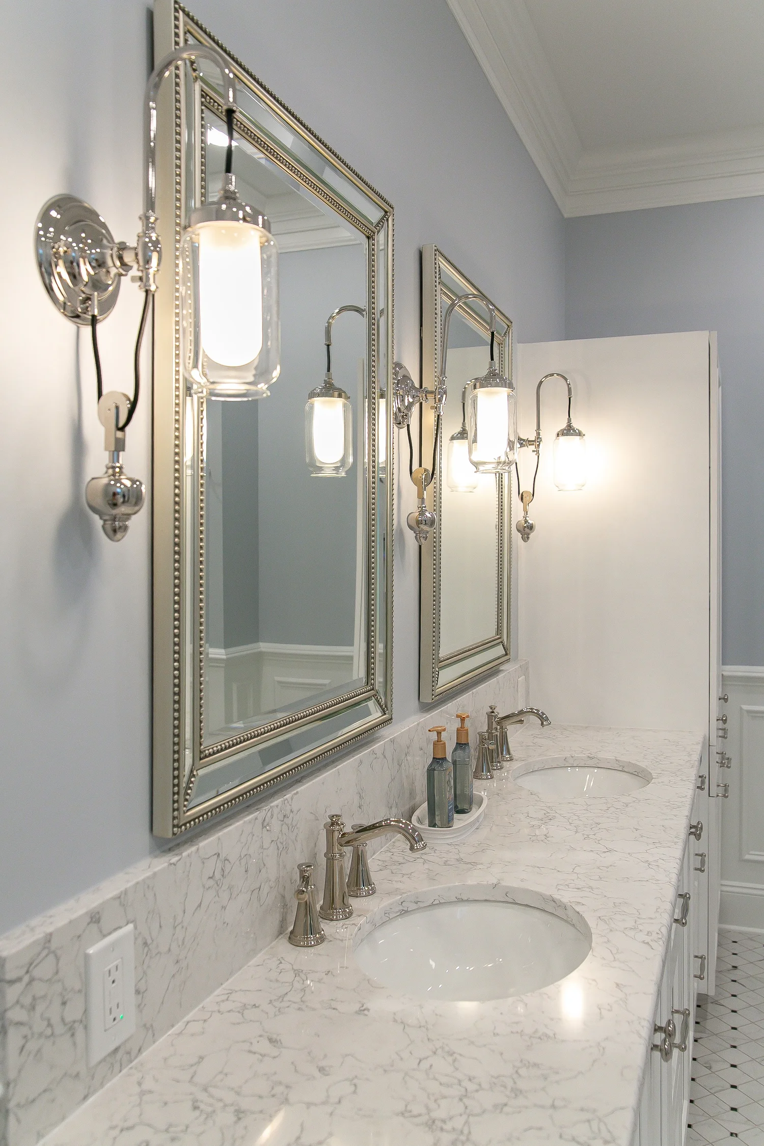 Fords Colony Williamsburg Virginia bathroom remodeling project completed by VanFleet Homes, photo 47