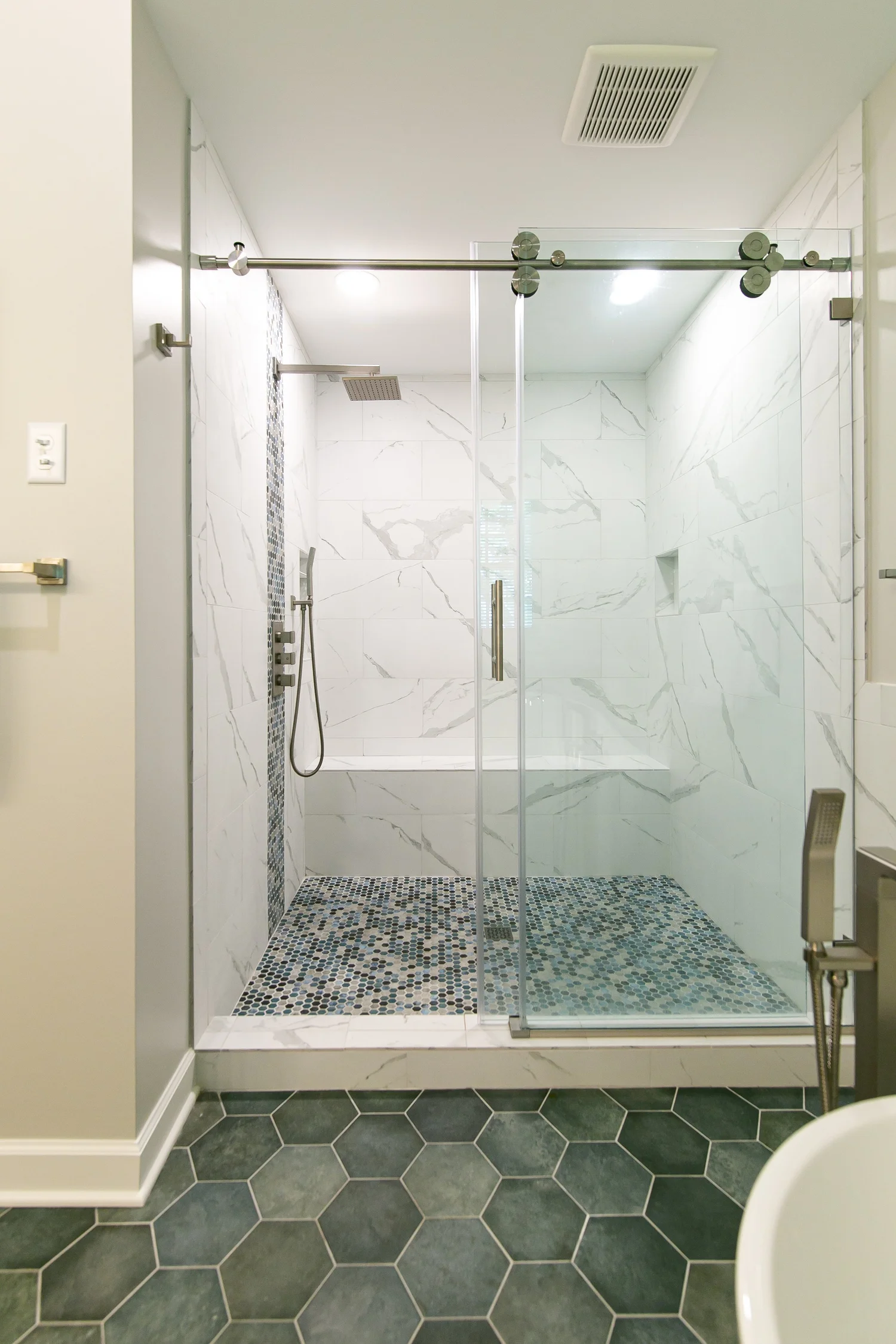 Powhatan Williamsburg Virginia bathroom remodeling project completed by VanFleet Homes, photo 3