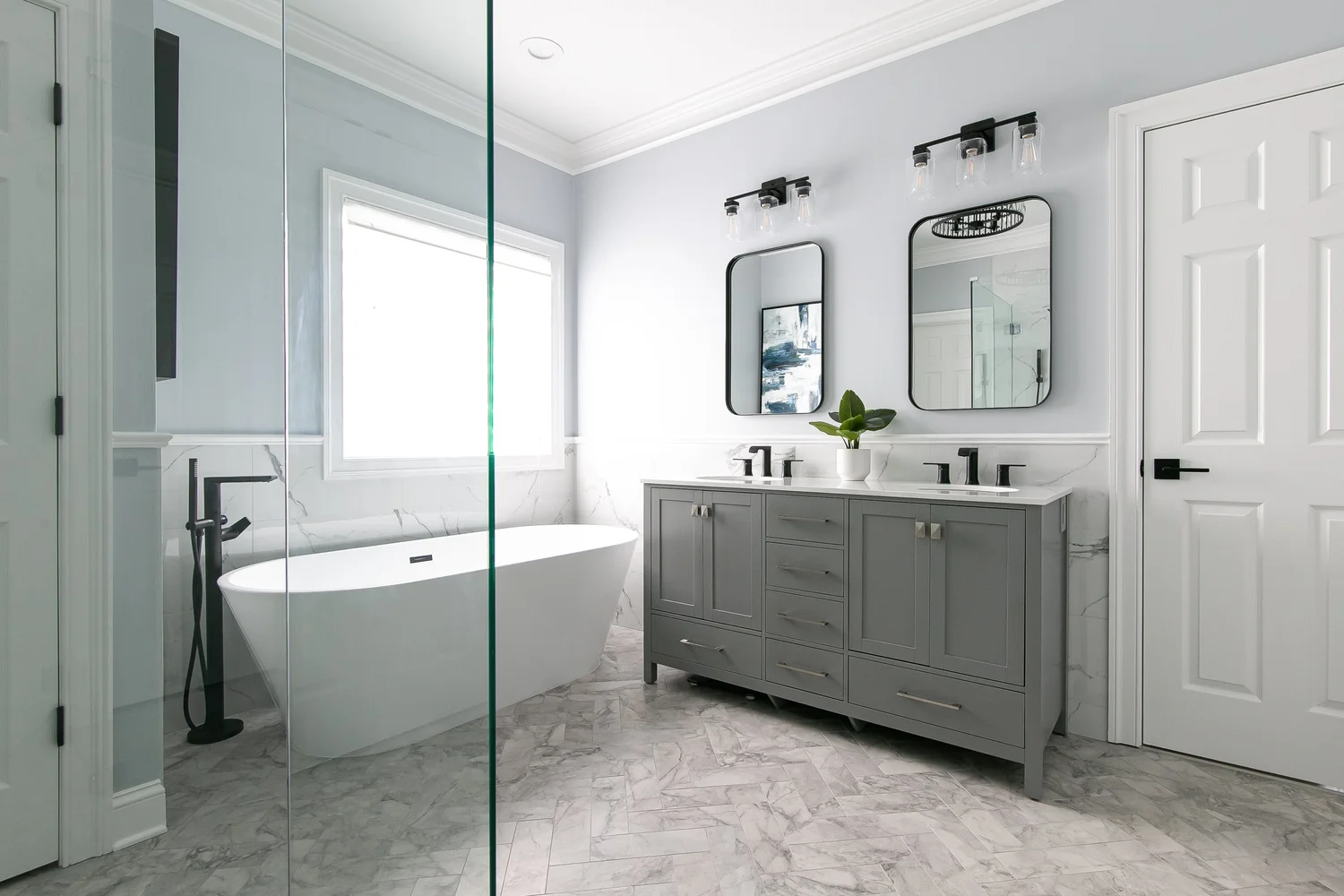 Greensprings West Williamsburg Virginia bathroom remodeling project completed by VanFleet Homes, photo 30