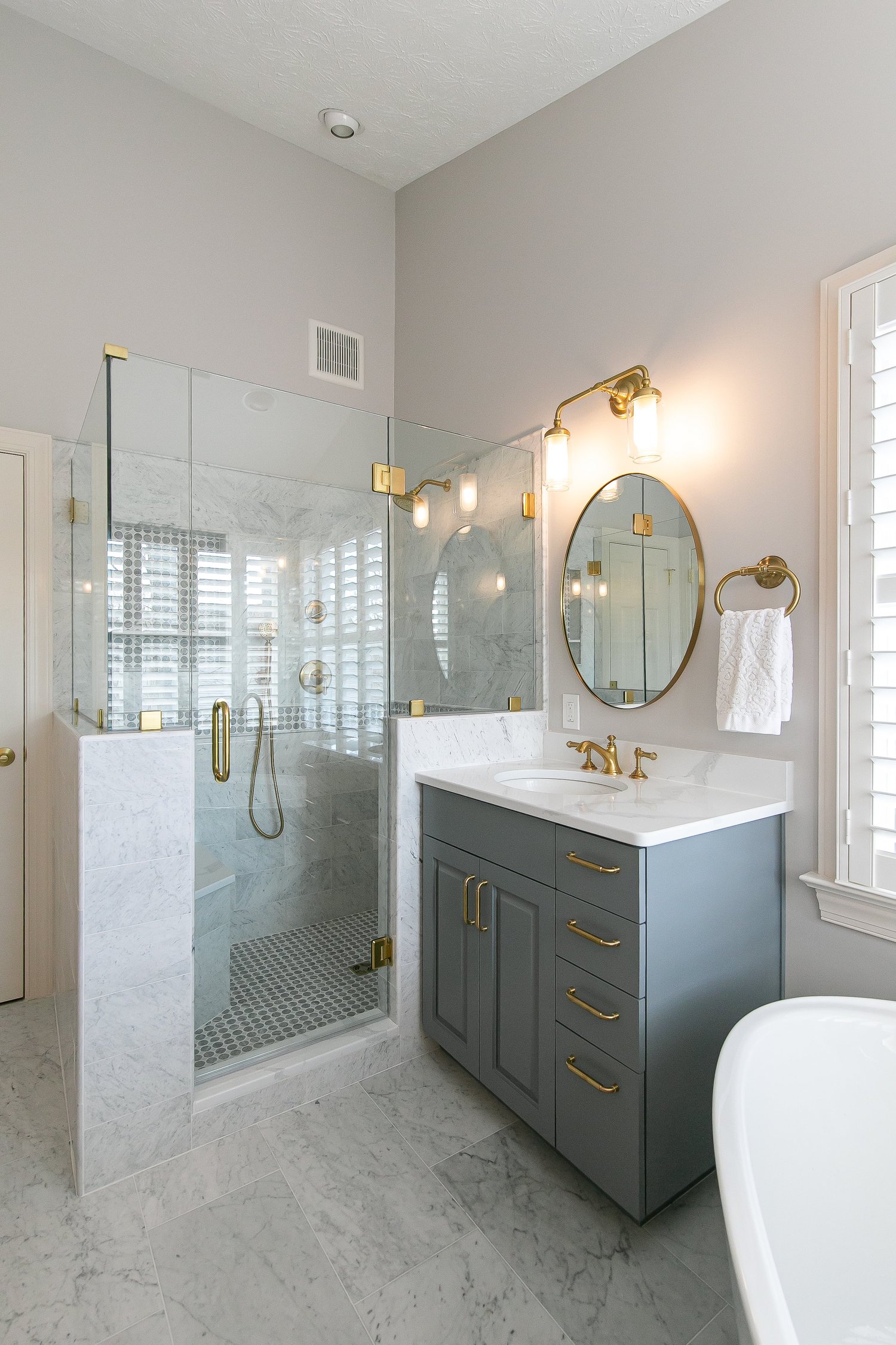 Kiln Creek Yorktown Virginia bathroom remodeling project completed by VanFleet Homes, photo 16